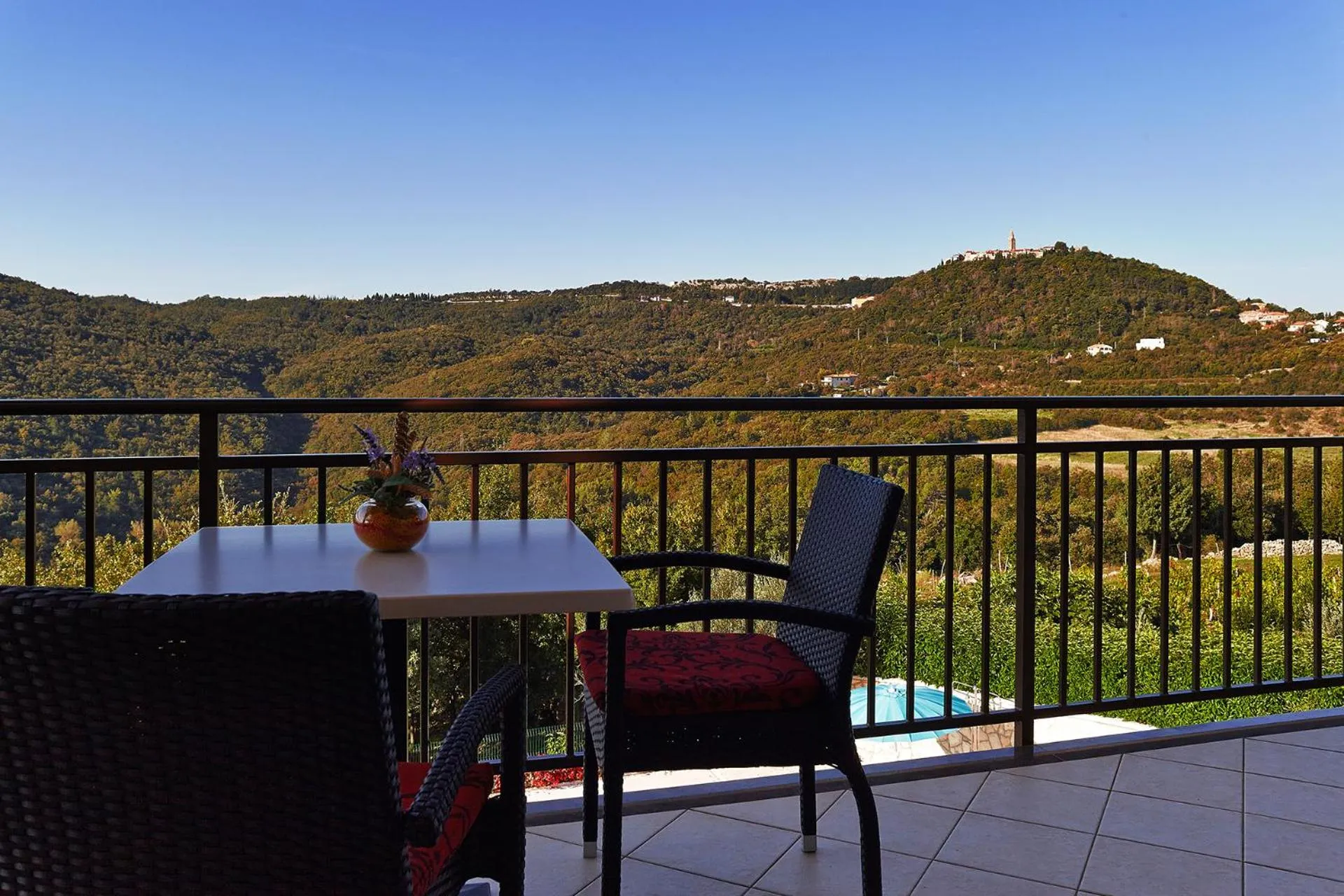 Balcony/Terrace in Apartments Villa Venera