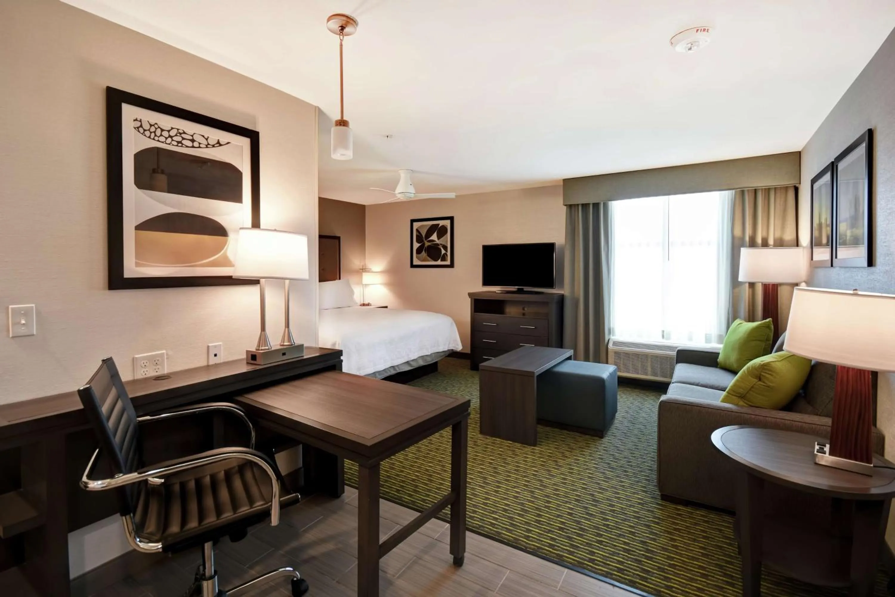 Bed in Homewood Suites by Hilton Novi Detroit