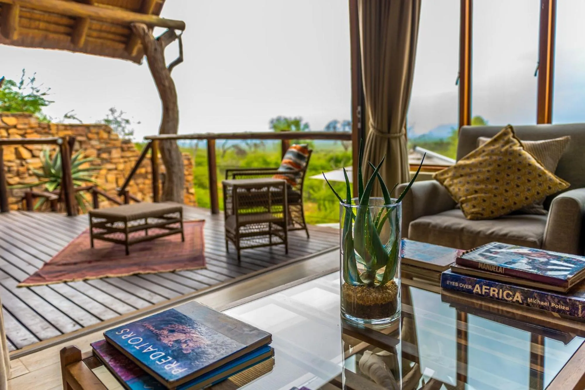 Bedroom in Impodimo Game Lodge