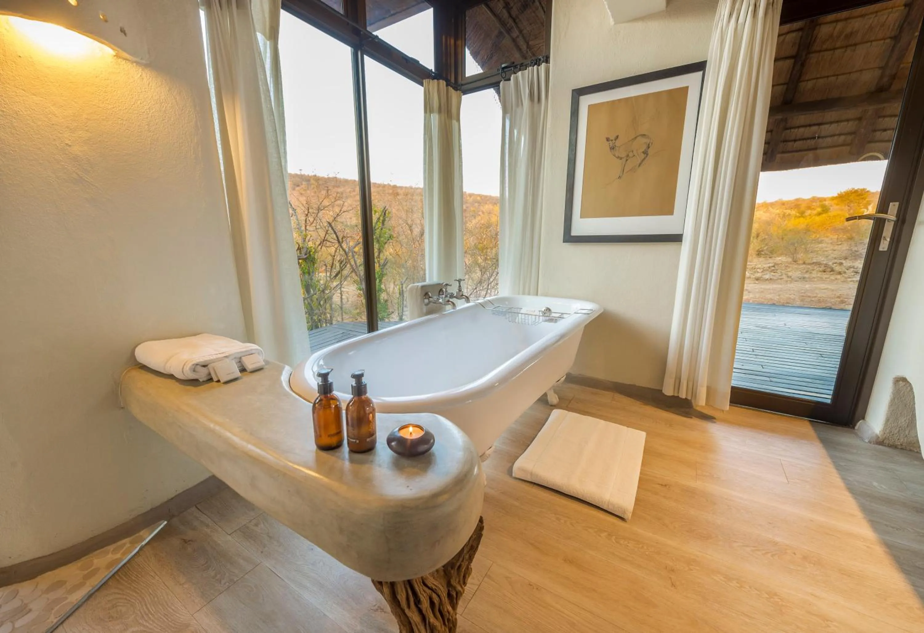 Bathroom in Impodimo Game Lodge