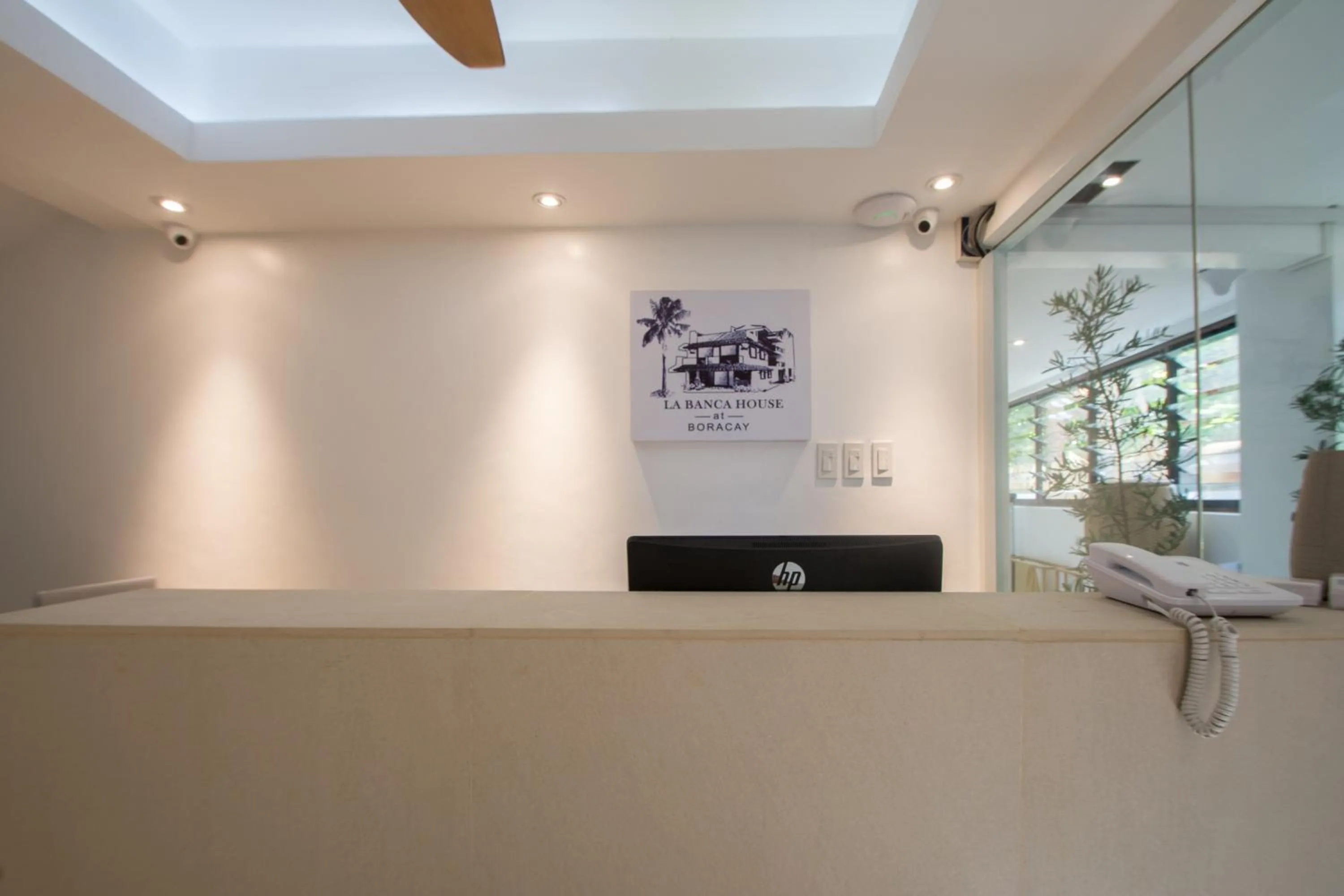 Lobby or reception in Signature Boracay Blue