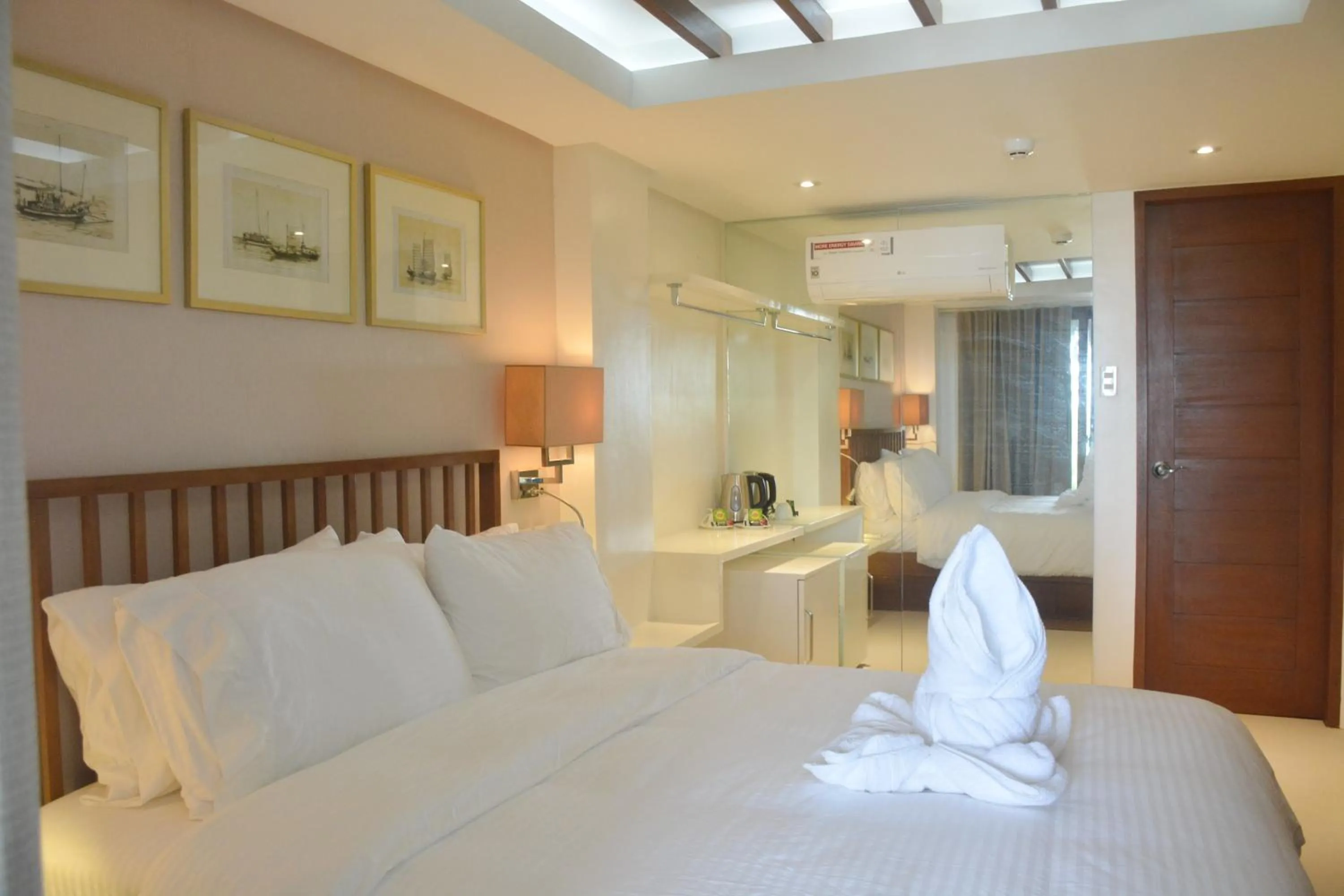 Bedroom, Bed in Signature Boracay Blue