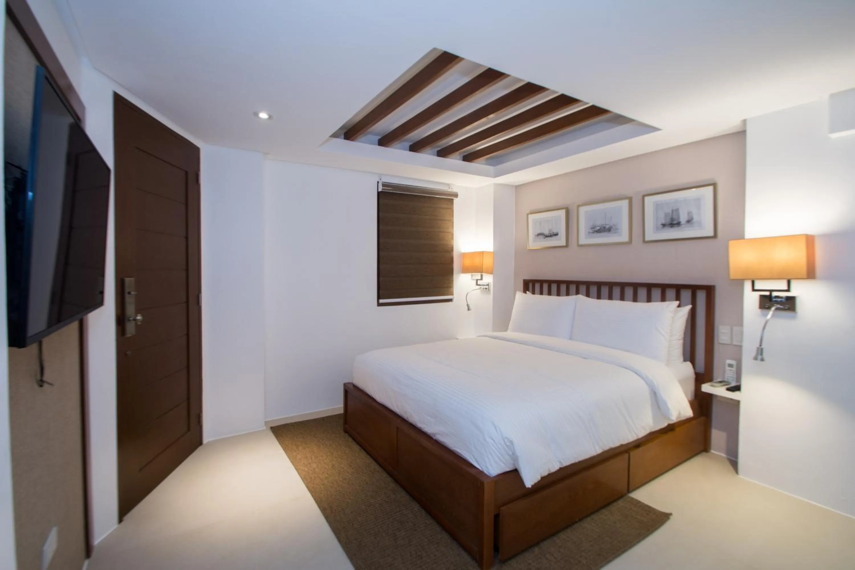 Bedroom, Bed in Signature Boracay Blue