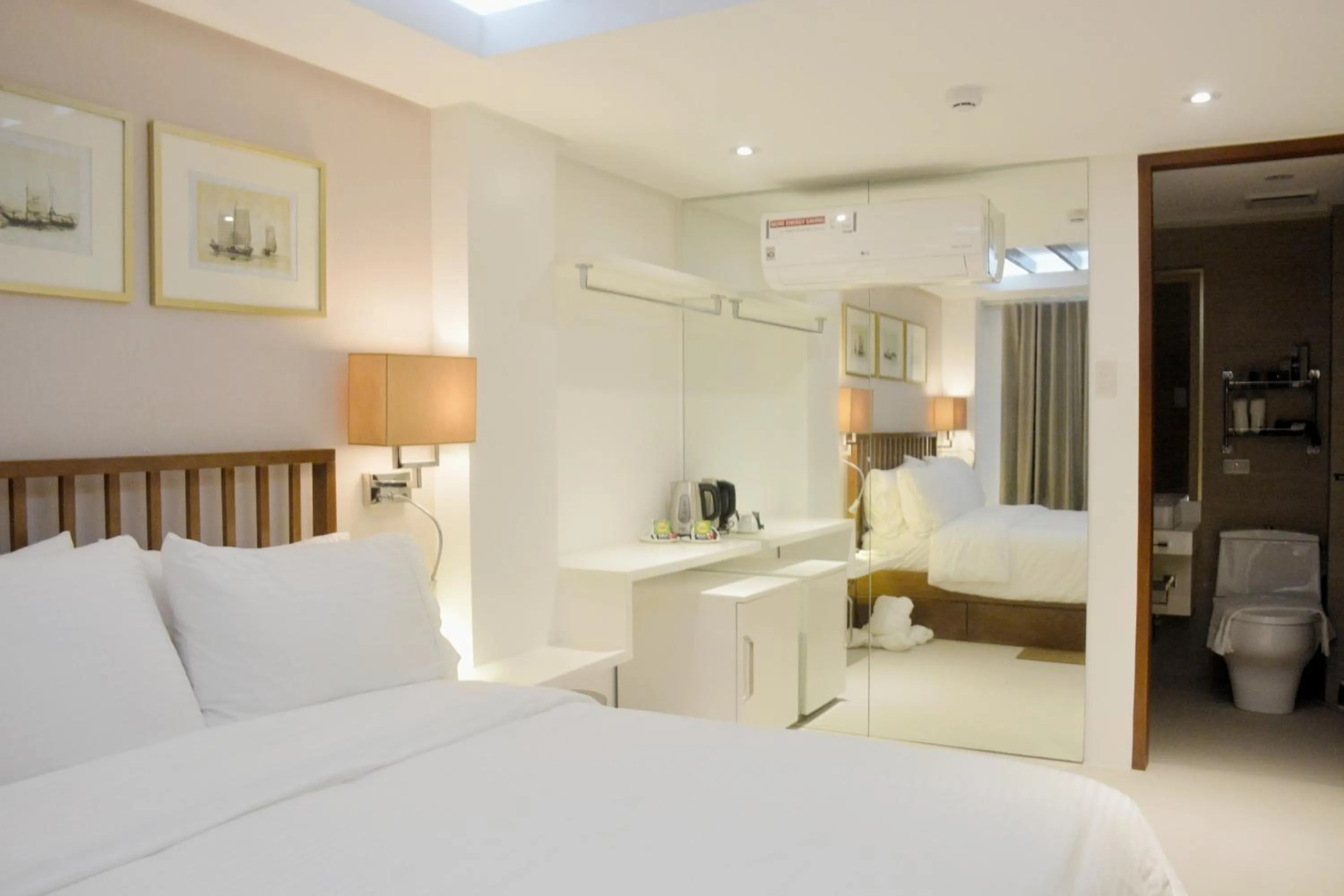 Bedroom, Bed in Signature Boracay Blue