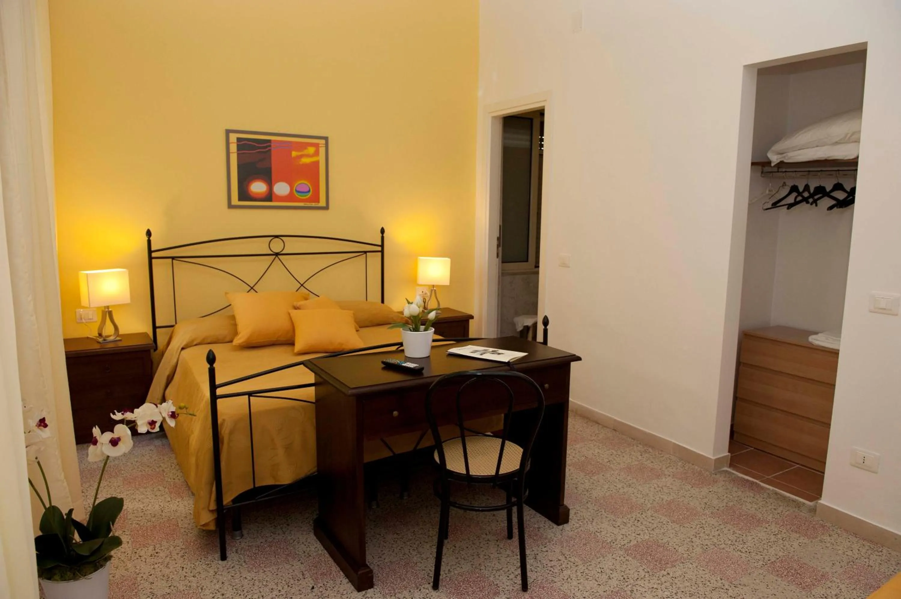 Bedroom, Bed in Hotel Venere