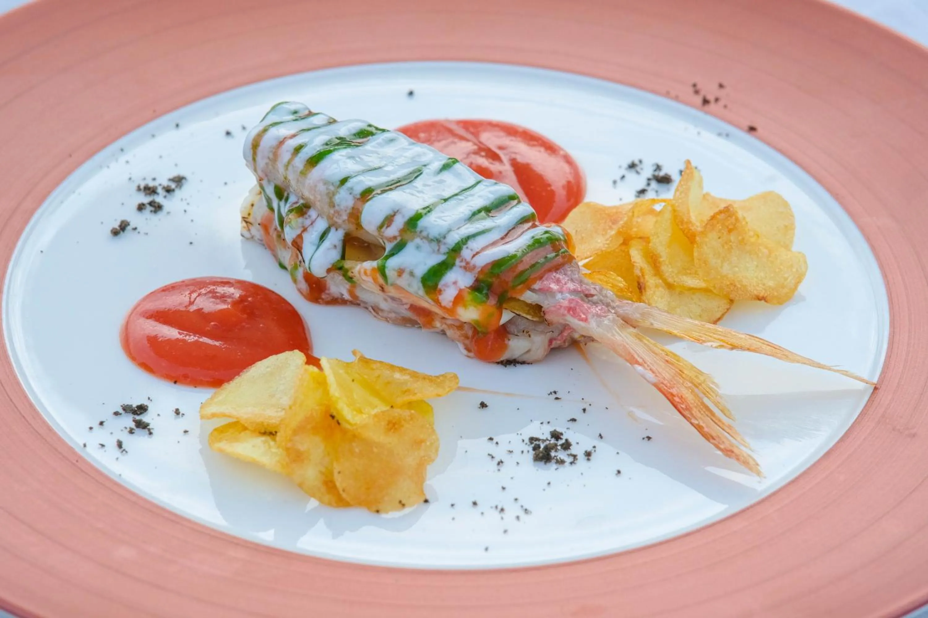 Restaurant/places to eat in Villa Aragonese Rooms