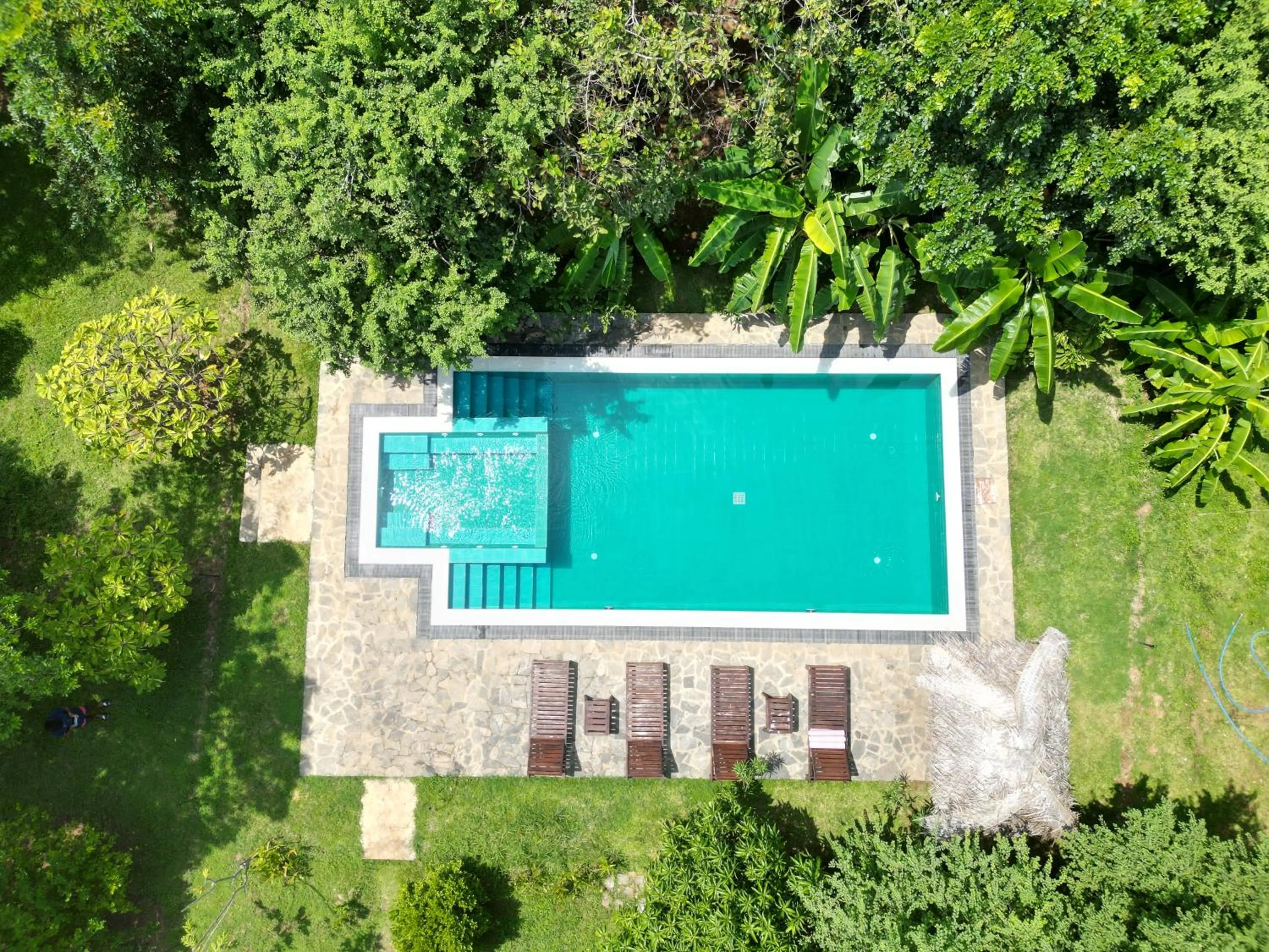 Swimming pool in Into The Wild Sigiriya