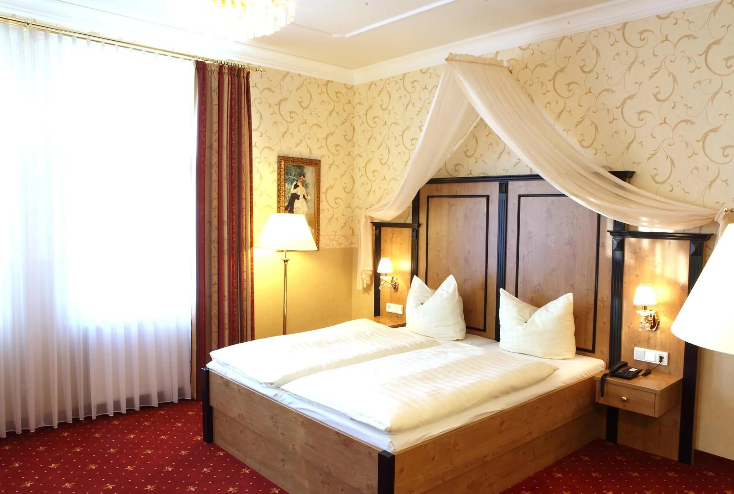 Bed in Alte Landratsvilla Hotel Bender