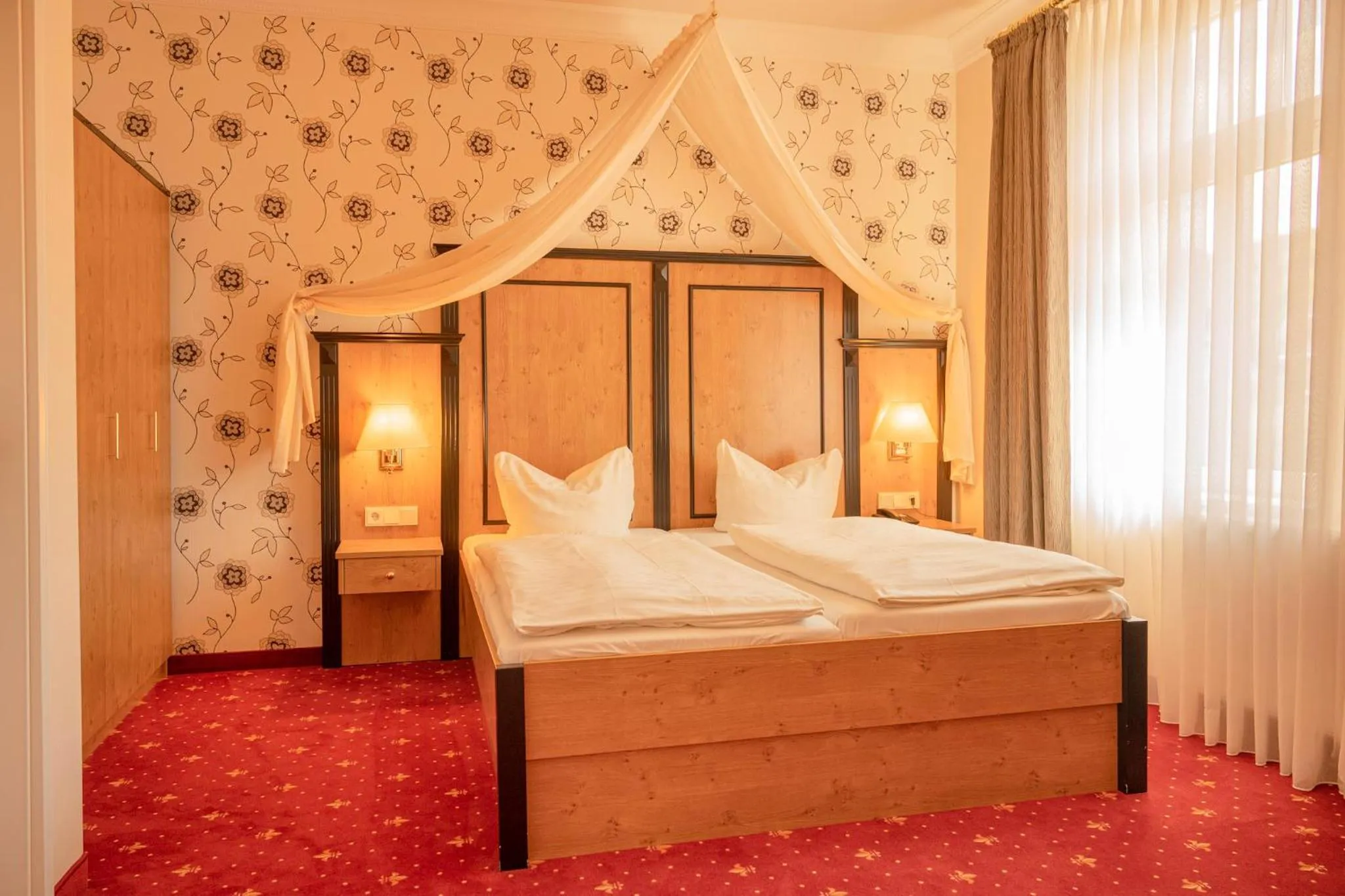 Bed in Alte Landratsvilla Hotel Bender