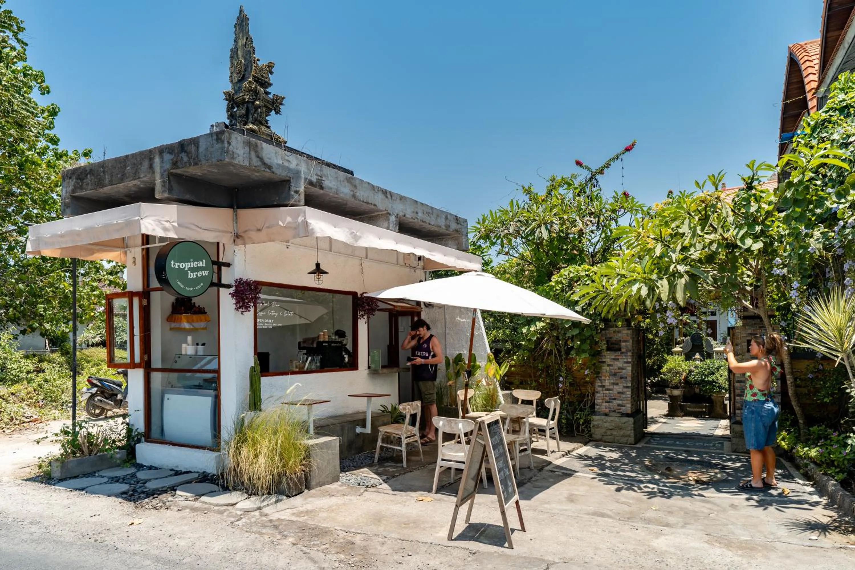 Facade/entrance in D' Kubon Penida by ABM