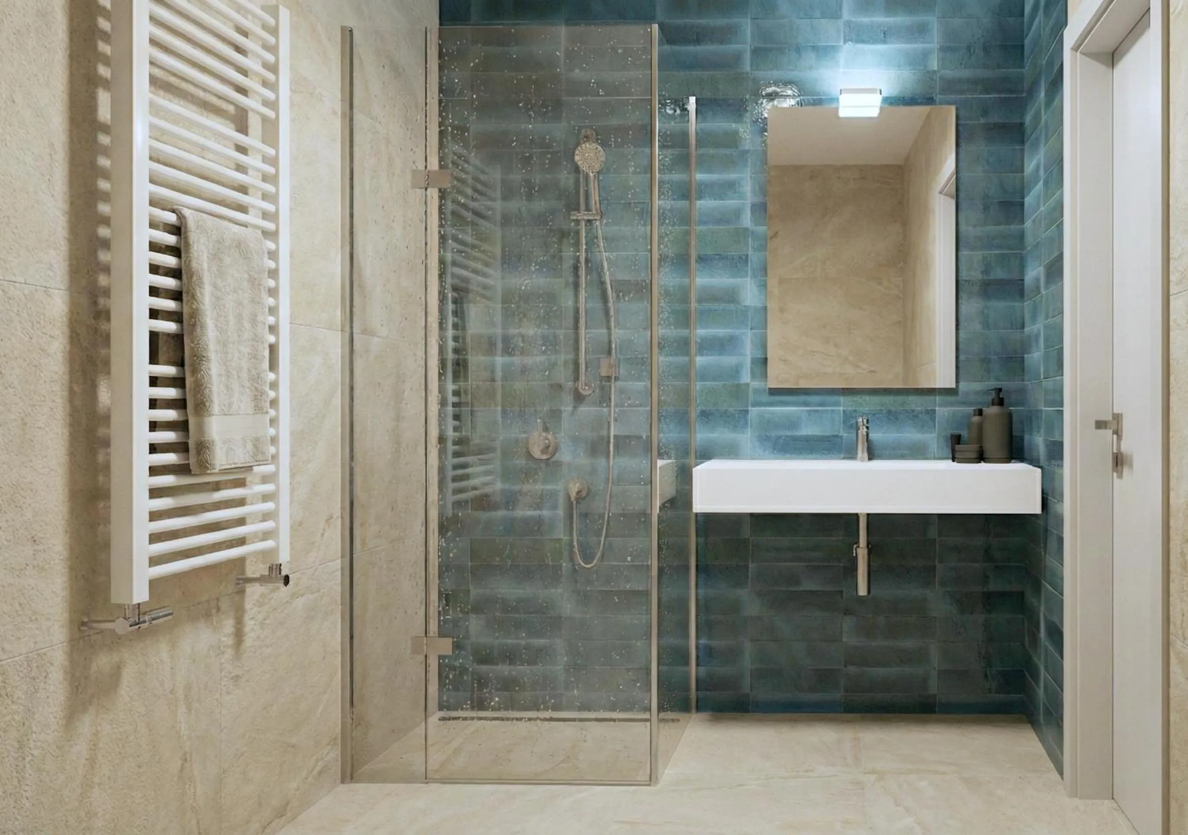 Bathroom in Hotel Ristorante Dante