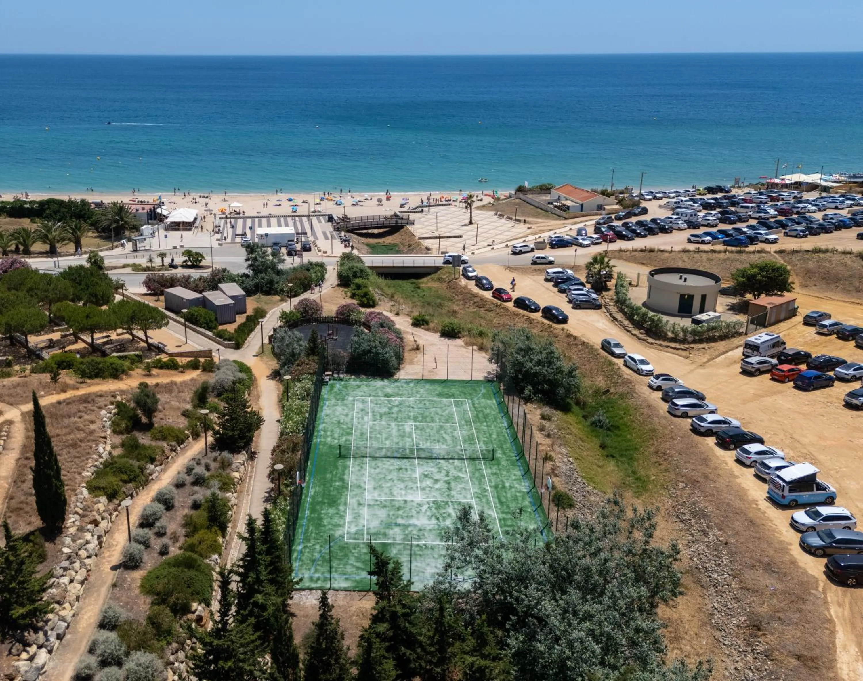Tennis court in Belmar Spa & Beach Resort