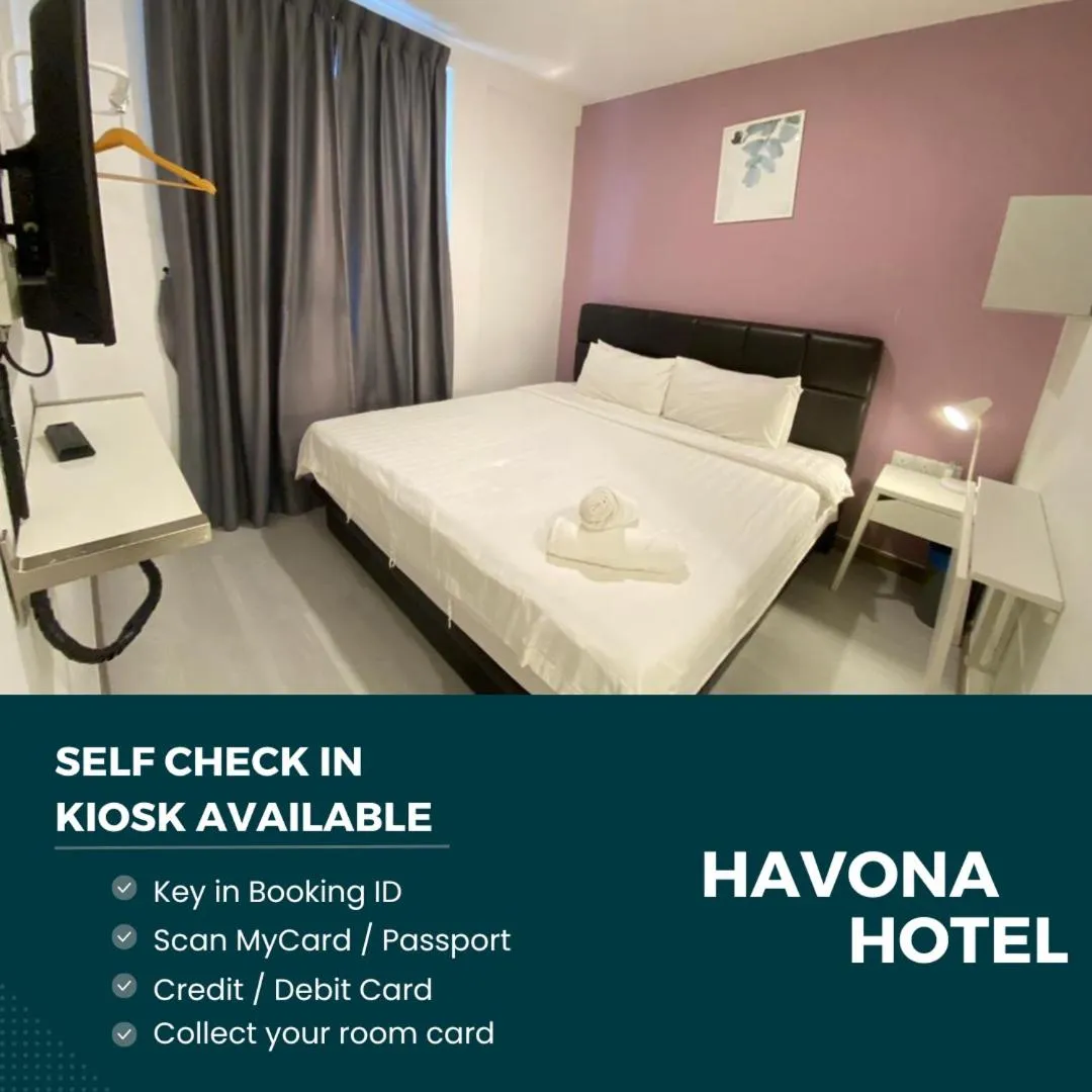 Bed in Havona hotel - Taman Tropika Kulai