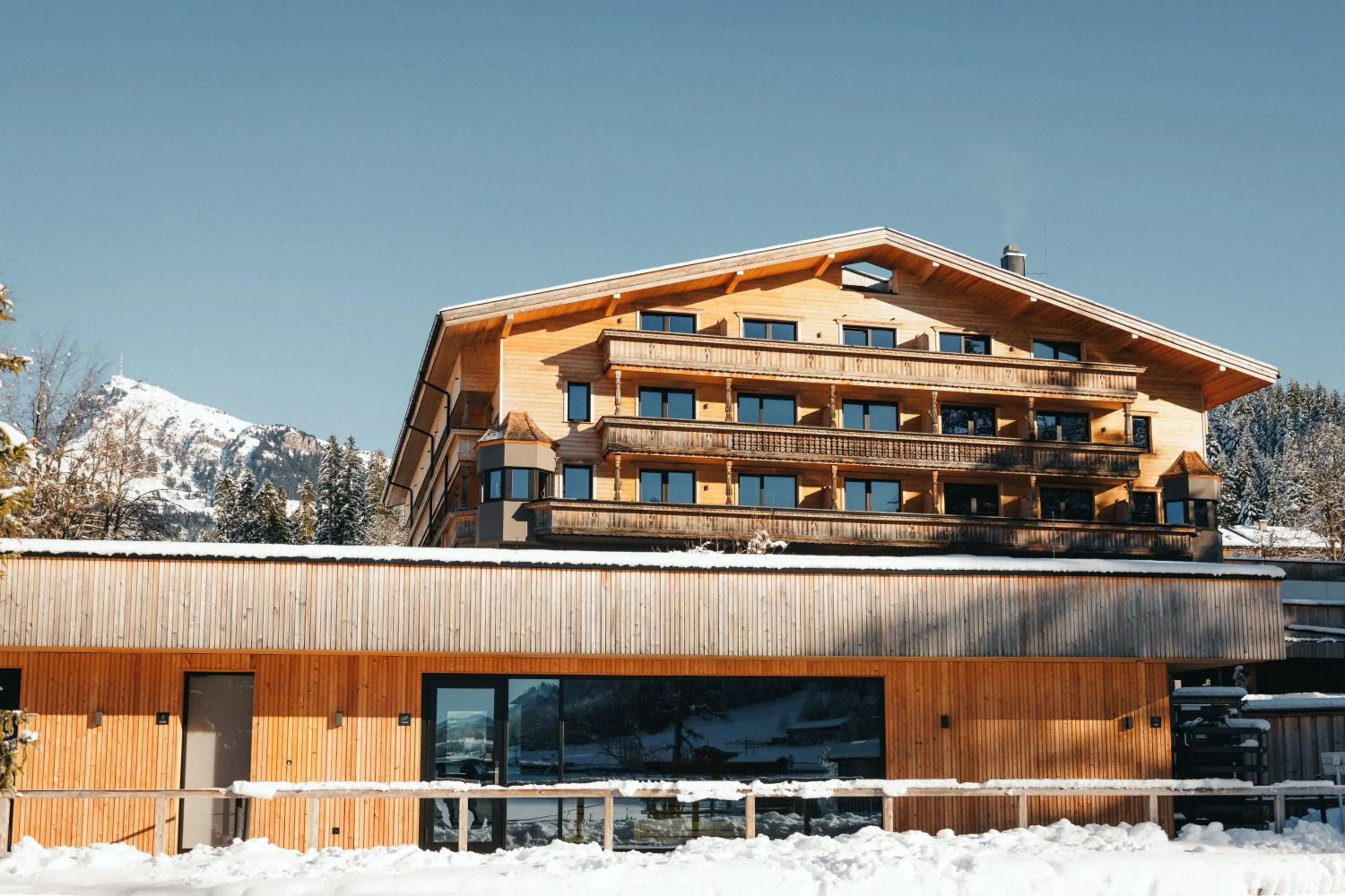 Property building in Alpenhotel Kitzbühel am Schwarzsee - 4 Sterne Superior