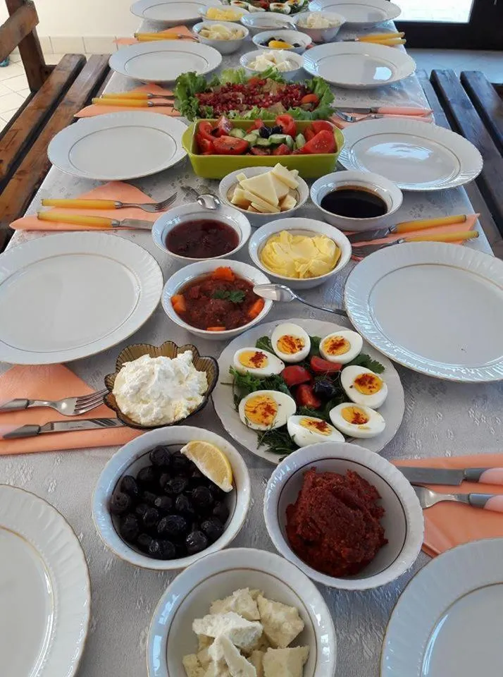 Continental breakfast in Hayat Oksijen Resort