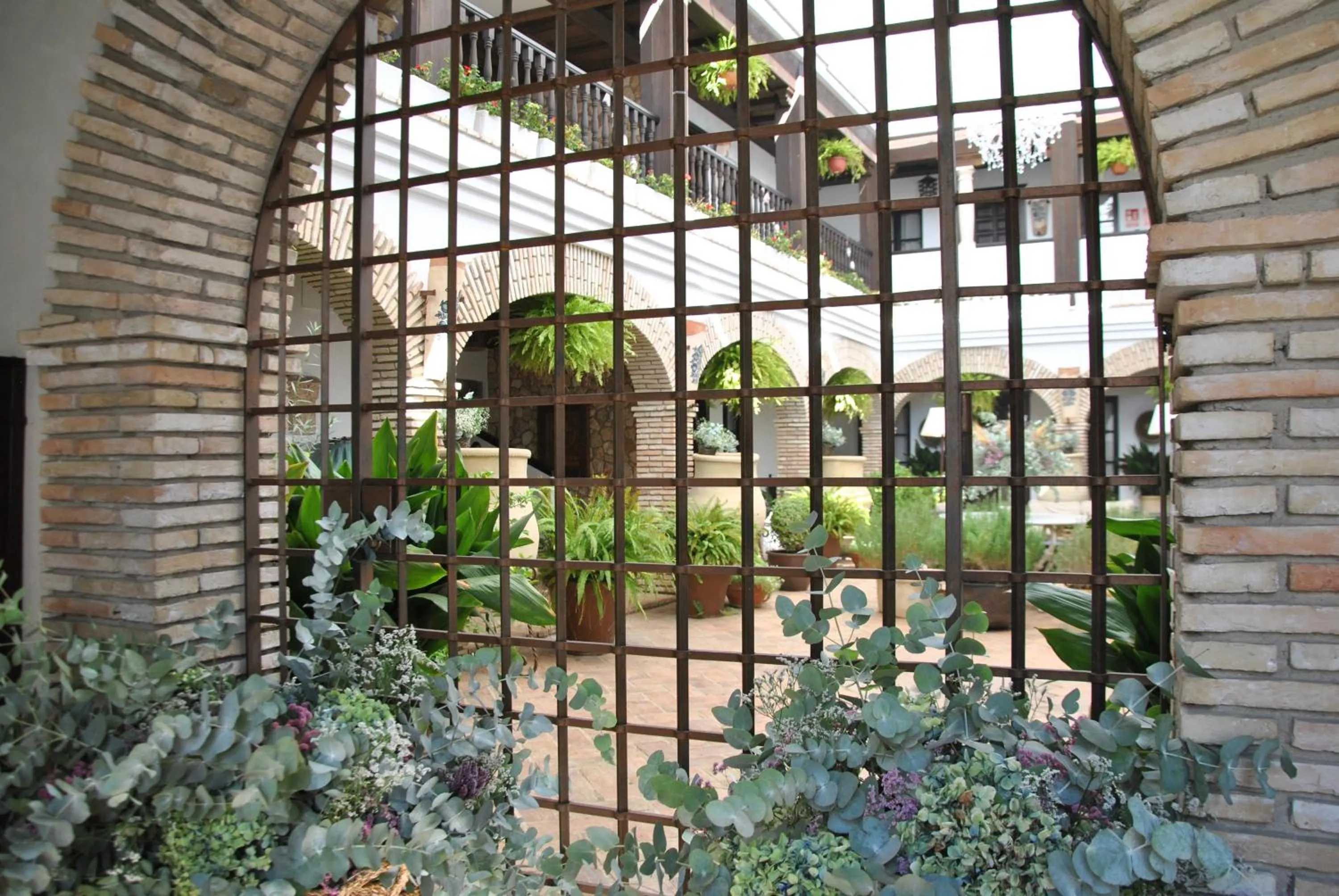 Garden in Suites La Posada De Pilar