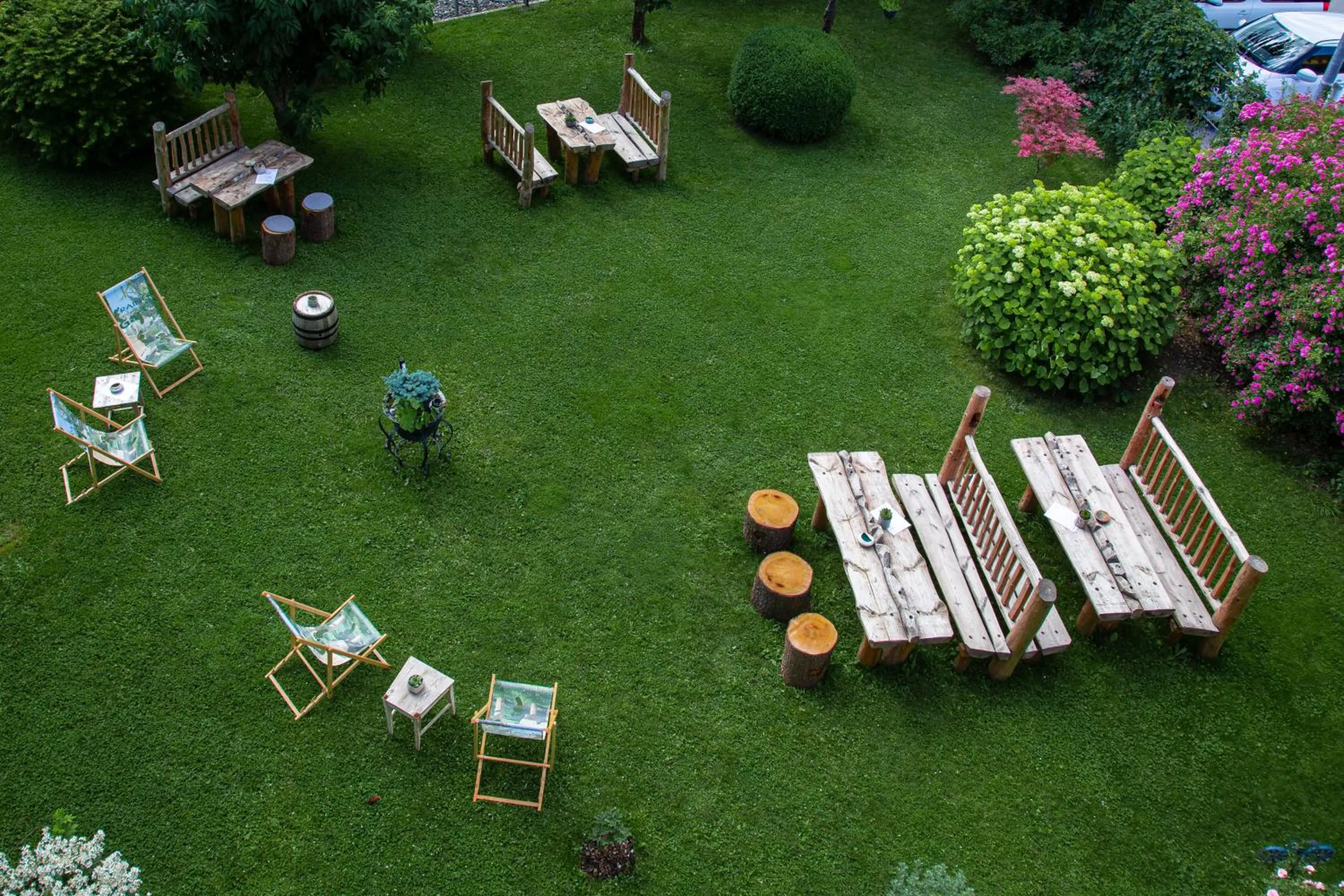 Garden in Hotel-Restaurant-Café Krainer