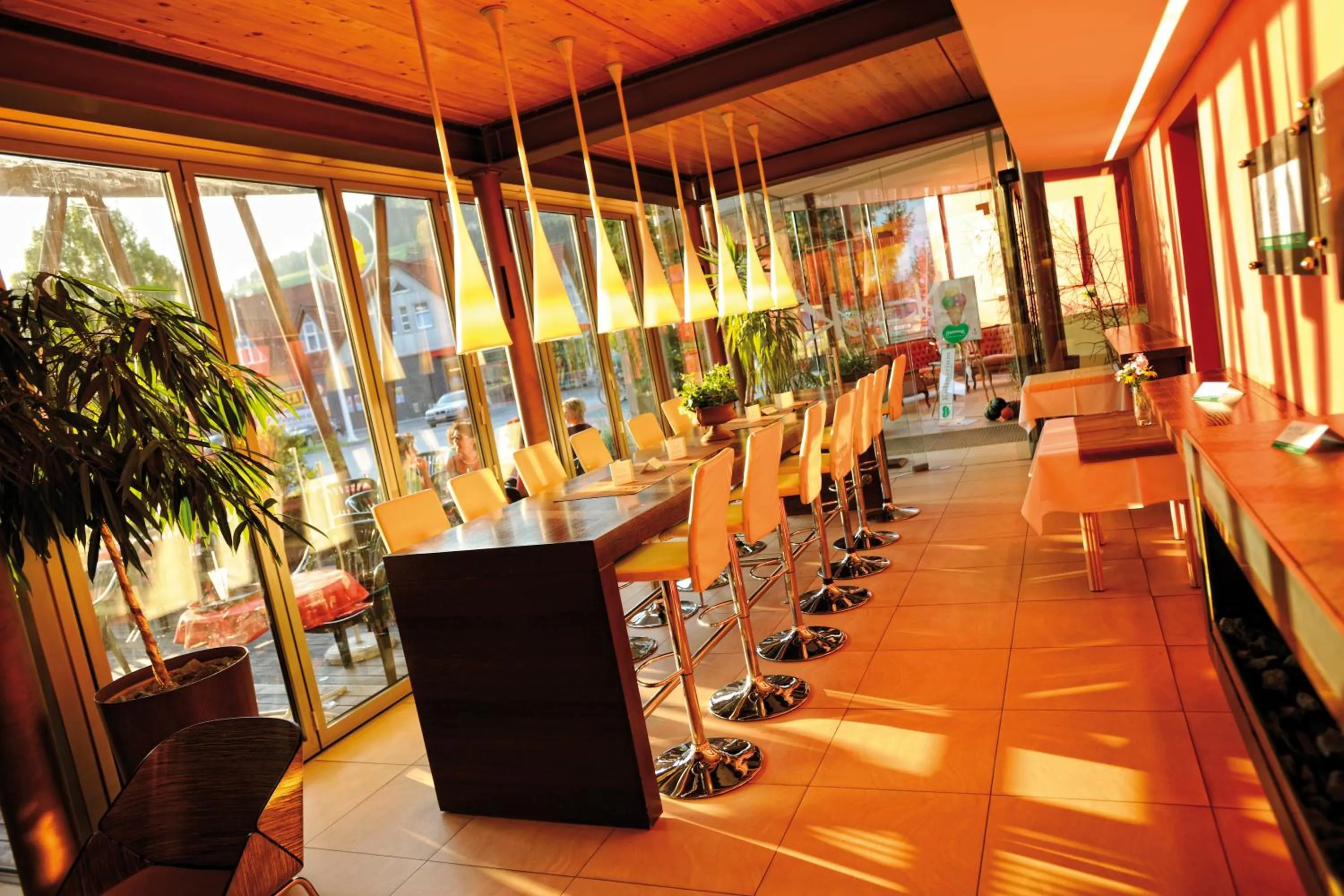 Lounge or bar in Hotel-Restaurant-Café Krainer
