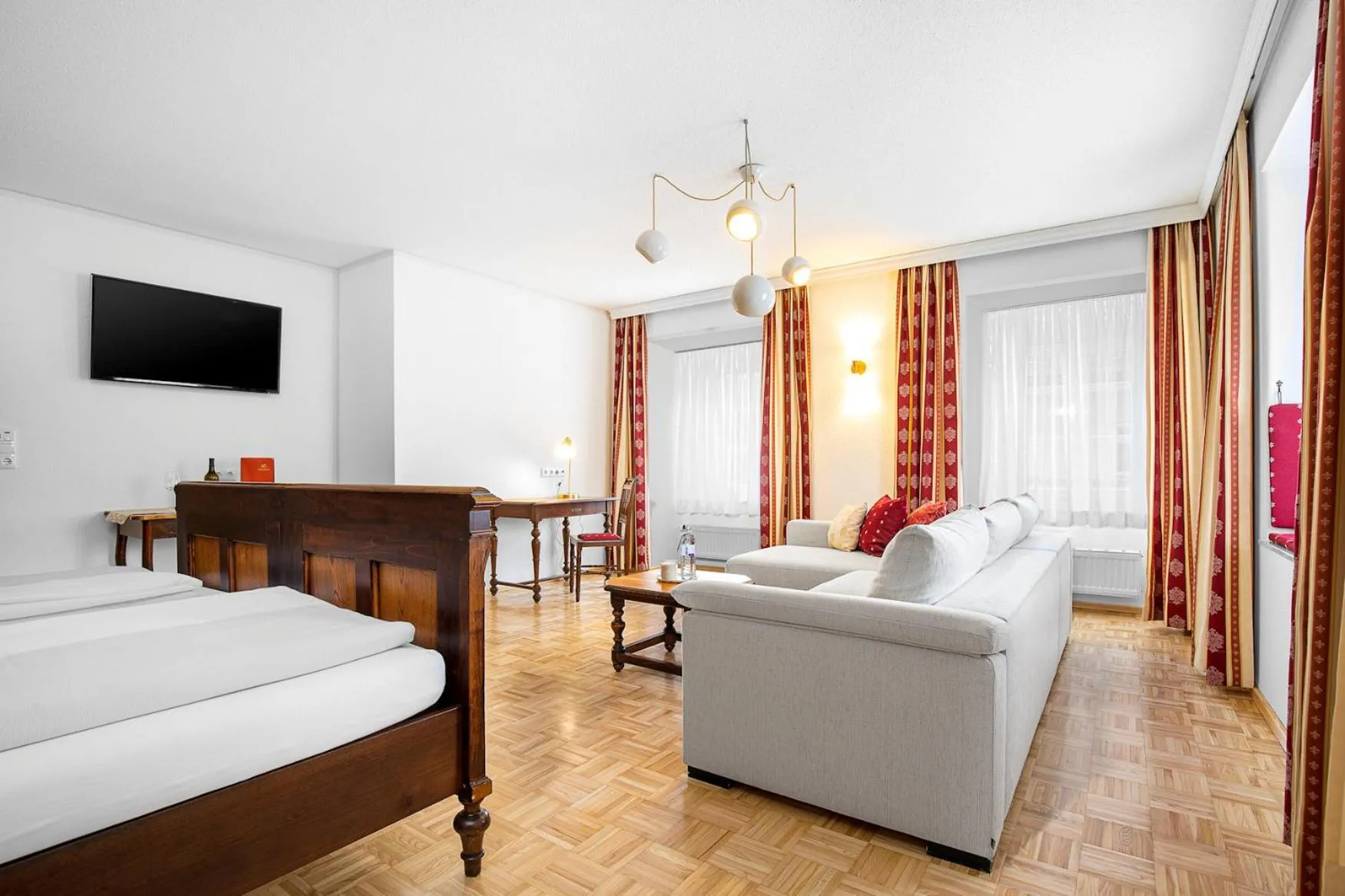 Photo of the whole room, Bed in Hotel-Restaurant-Café Krainer