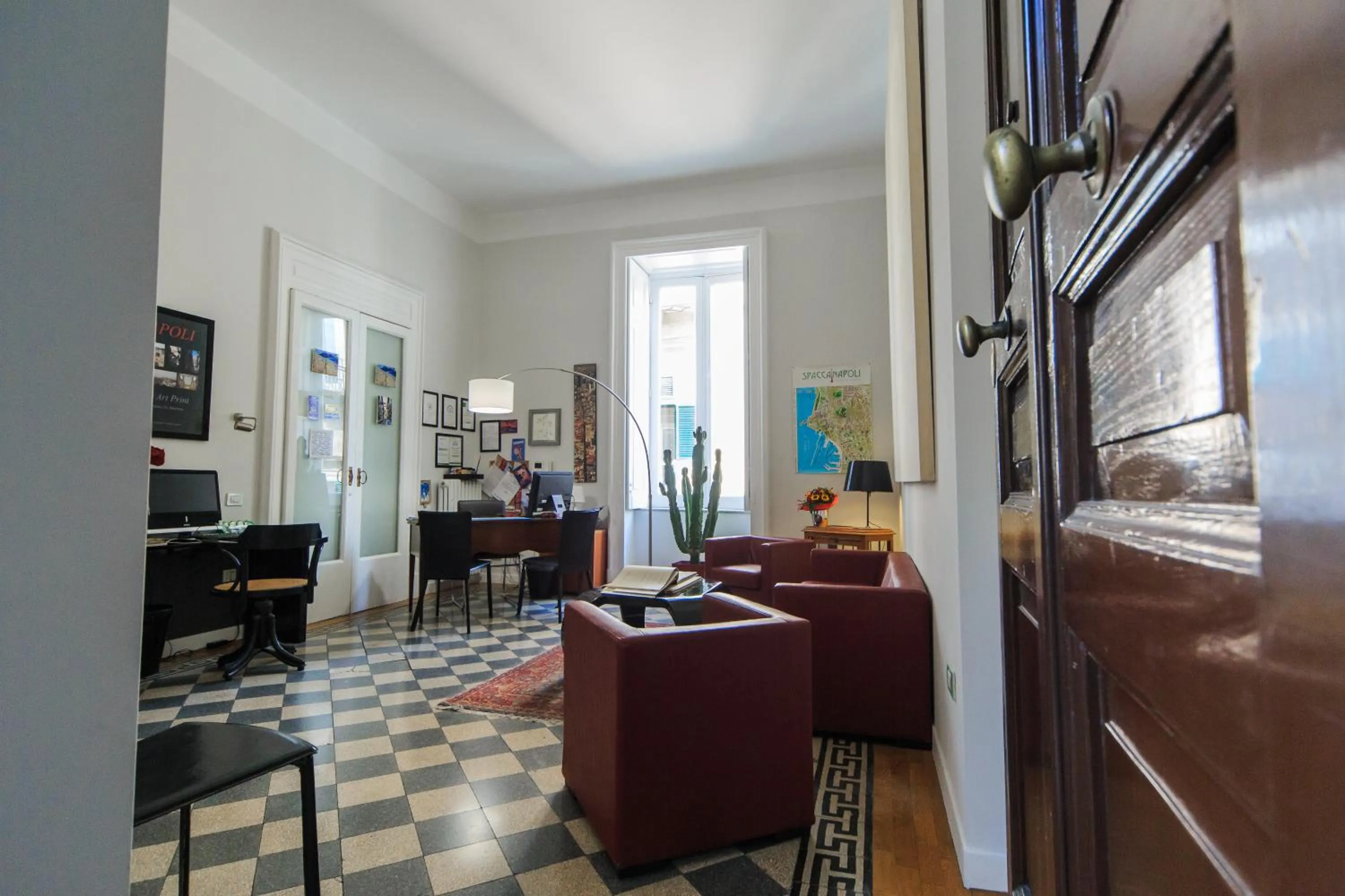 Lobby or reception in Spaccanapoli Comfort Suites