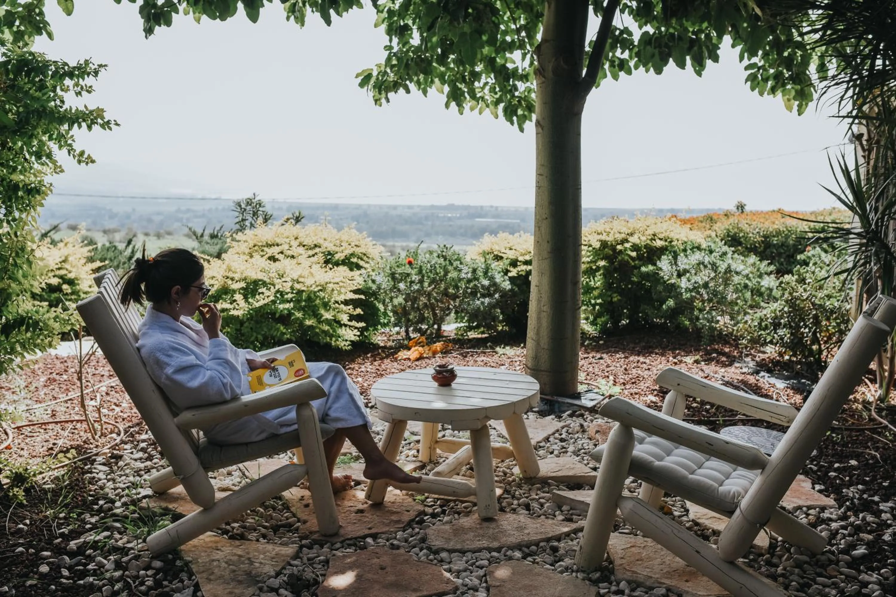 Patio in Cnaan Village Boutique Hotel & Spa