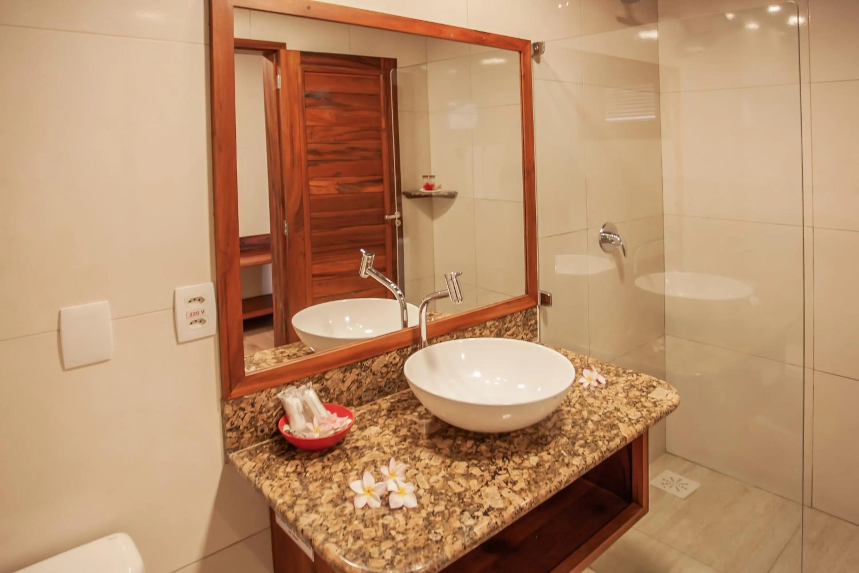 Bathroom in Hotel Villa Beija Flor