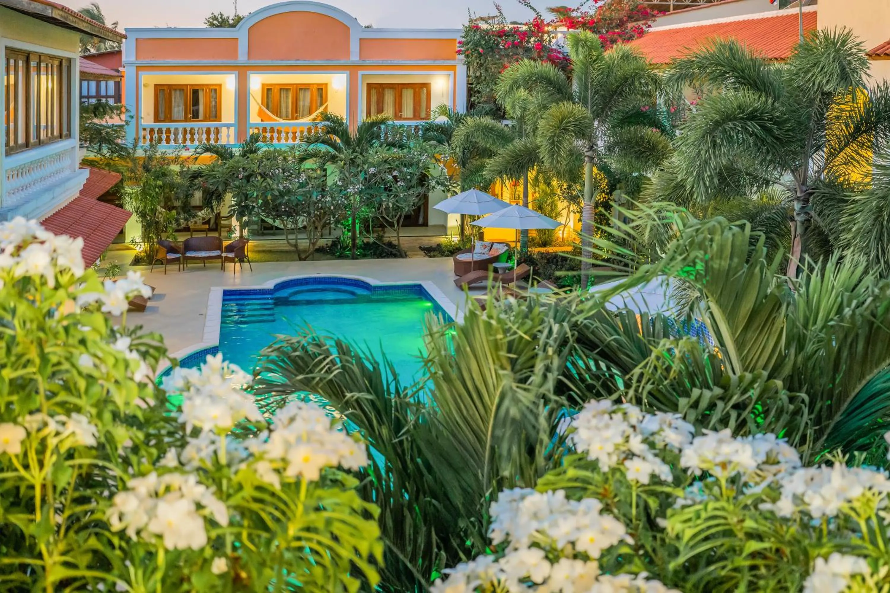 Garden in Hotel Villa Beija Flor