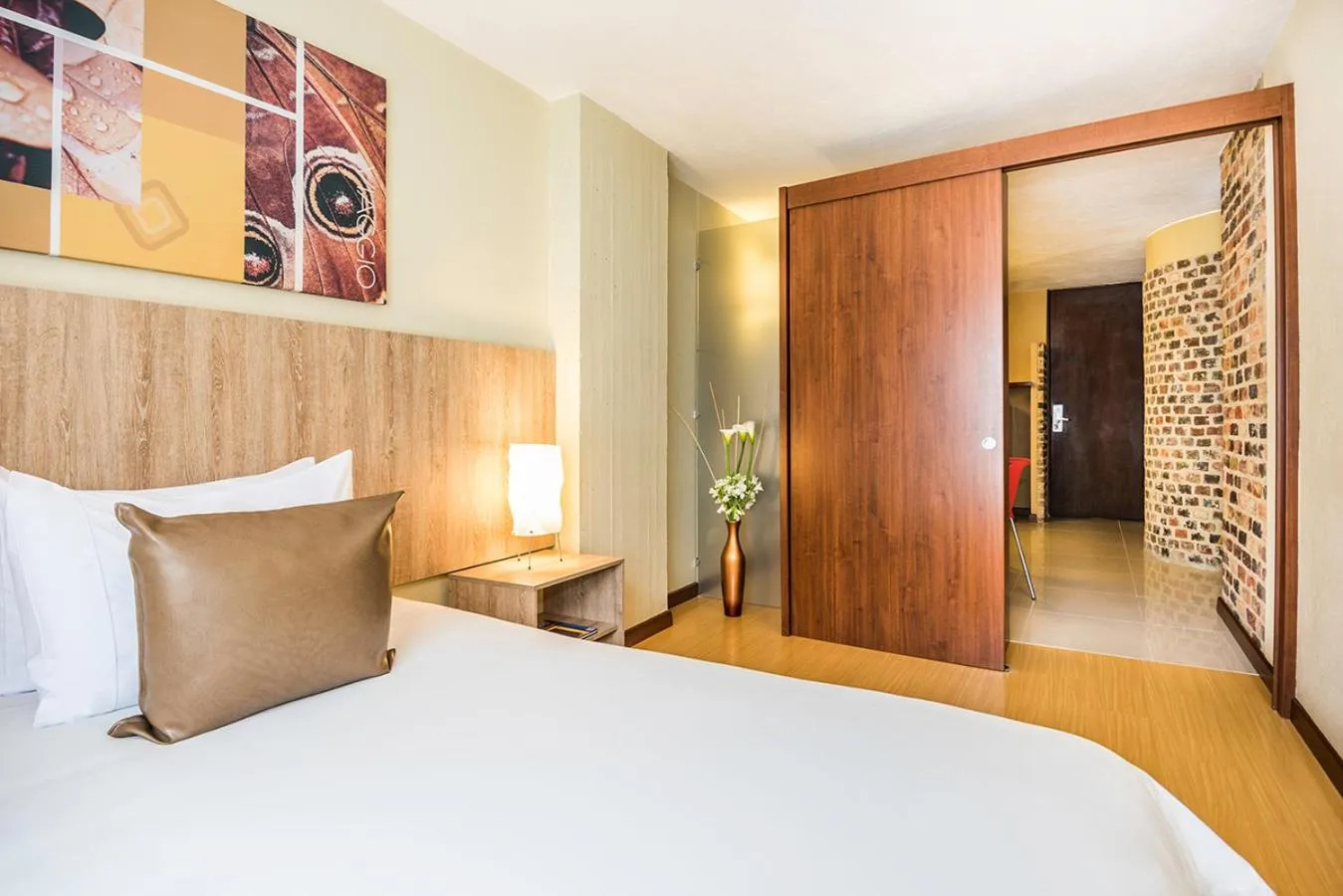 Bathroom, Bed in Viaggio Urbano Business