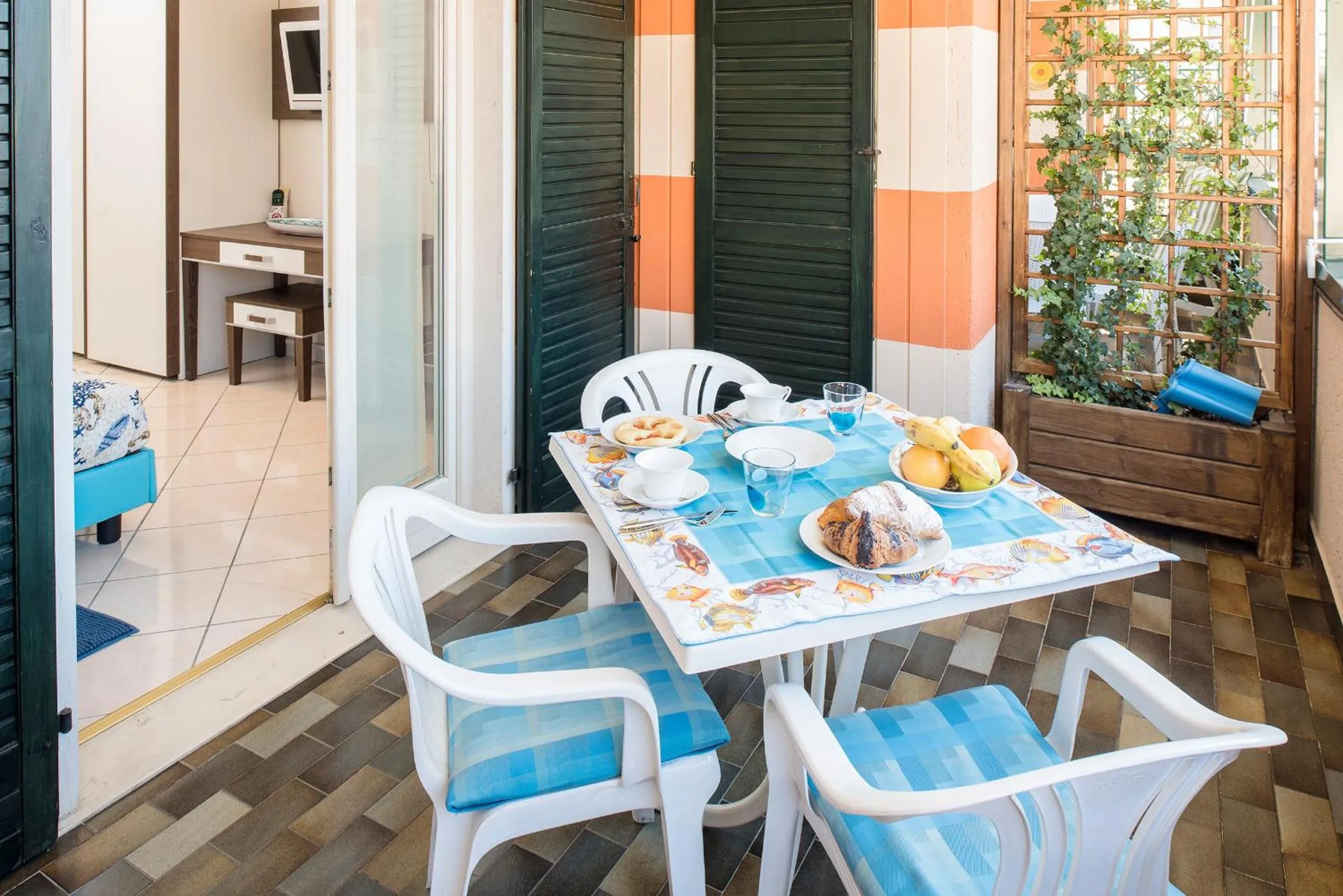 Balcony/Terrace in Blue Lake Residence - Bardolino