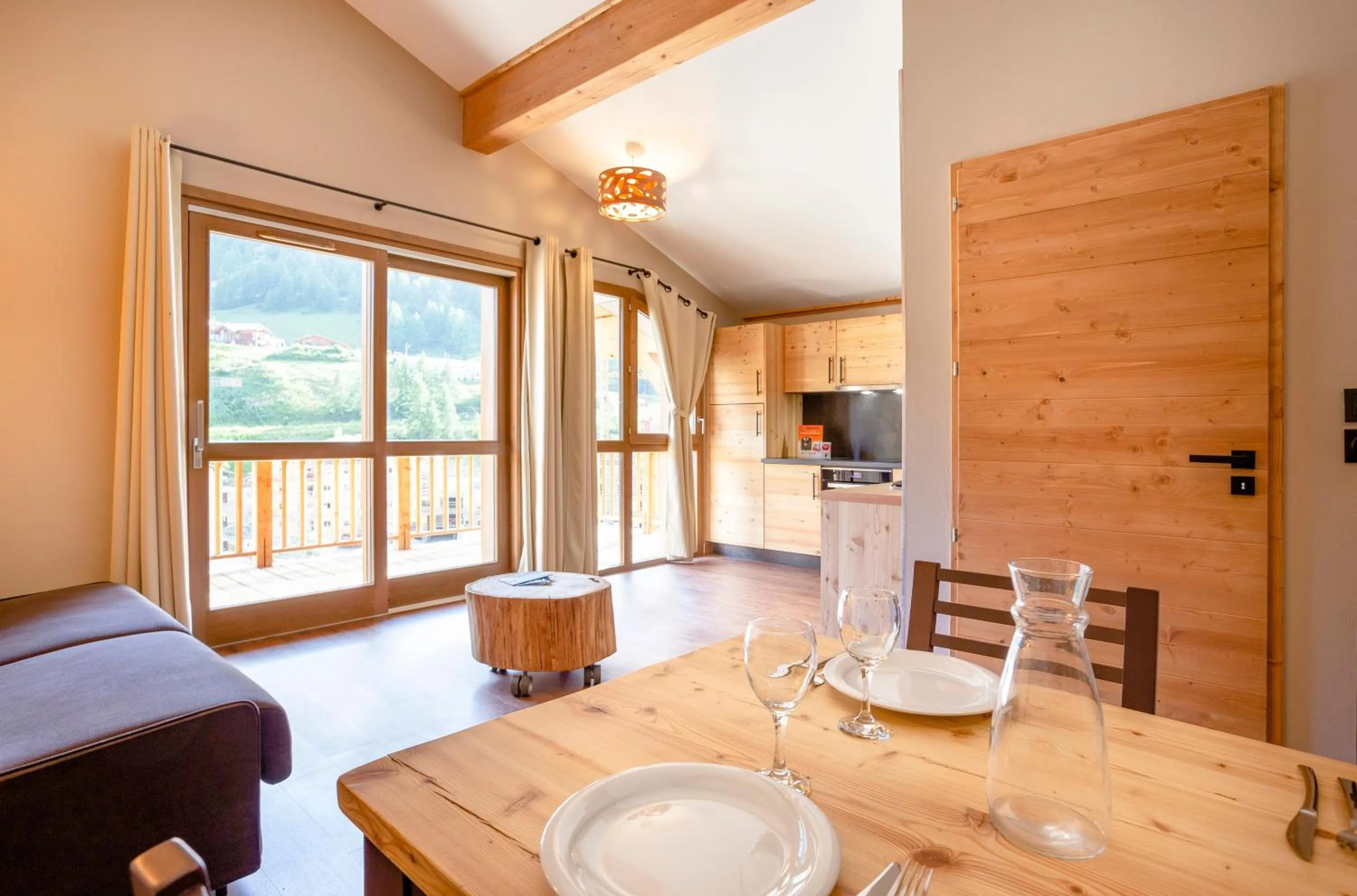 Living room in Résidence Club MMV L'Altaviva