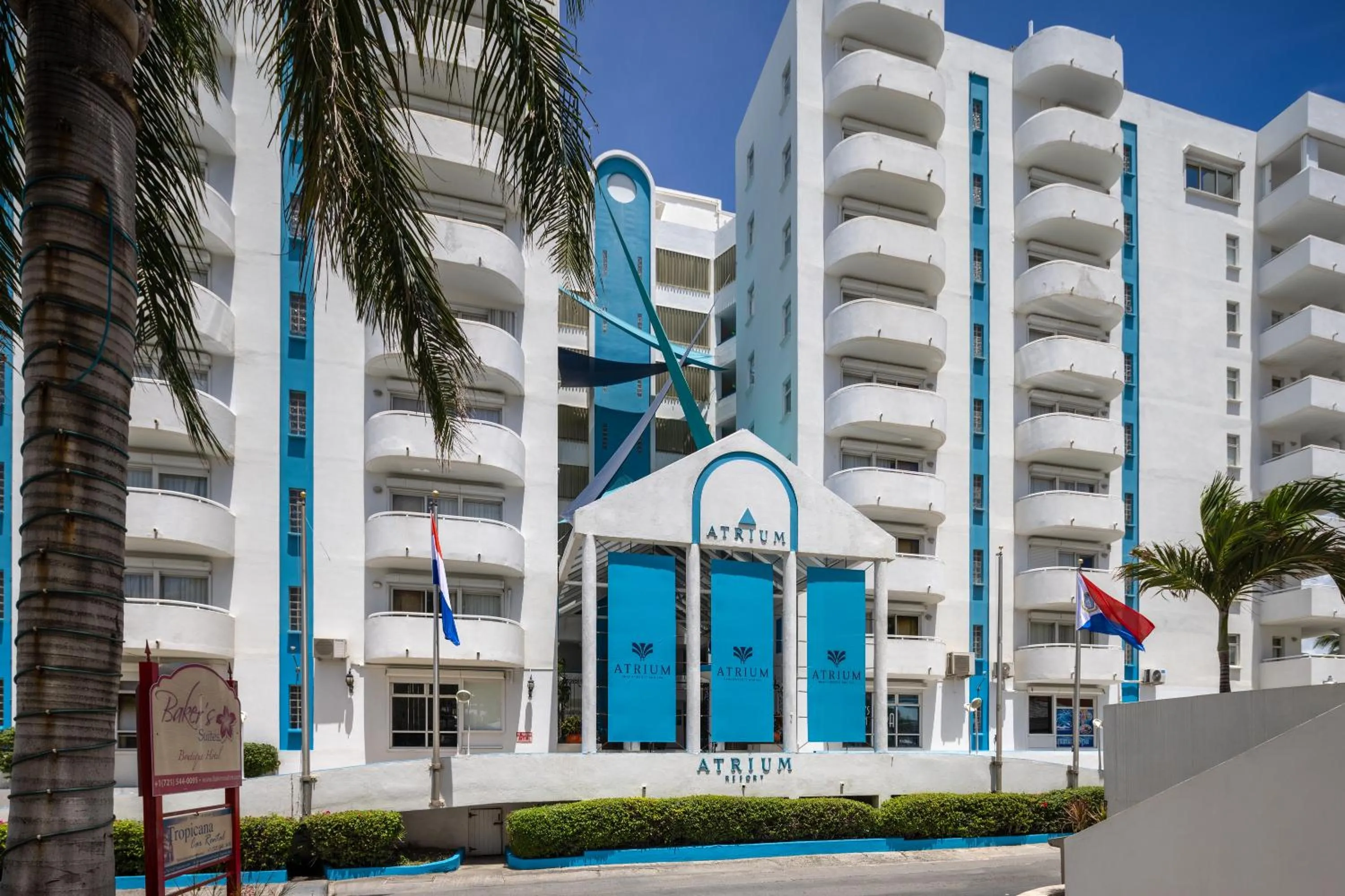 Property building in The Atrium Beach Resort and Spa Sint Maarten, Ascend Hotel Collection