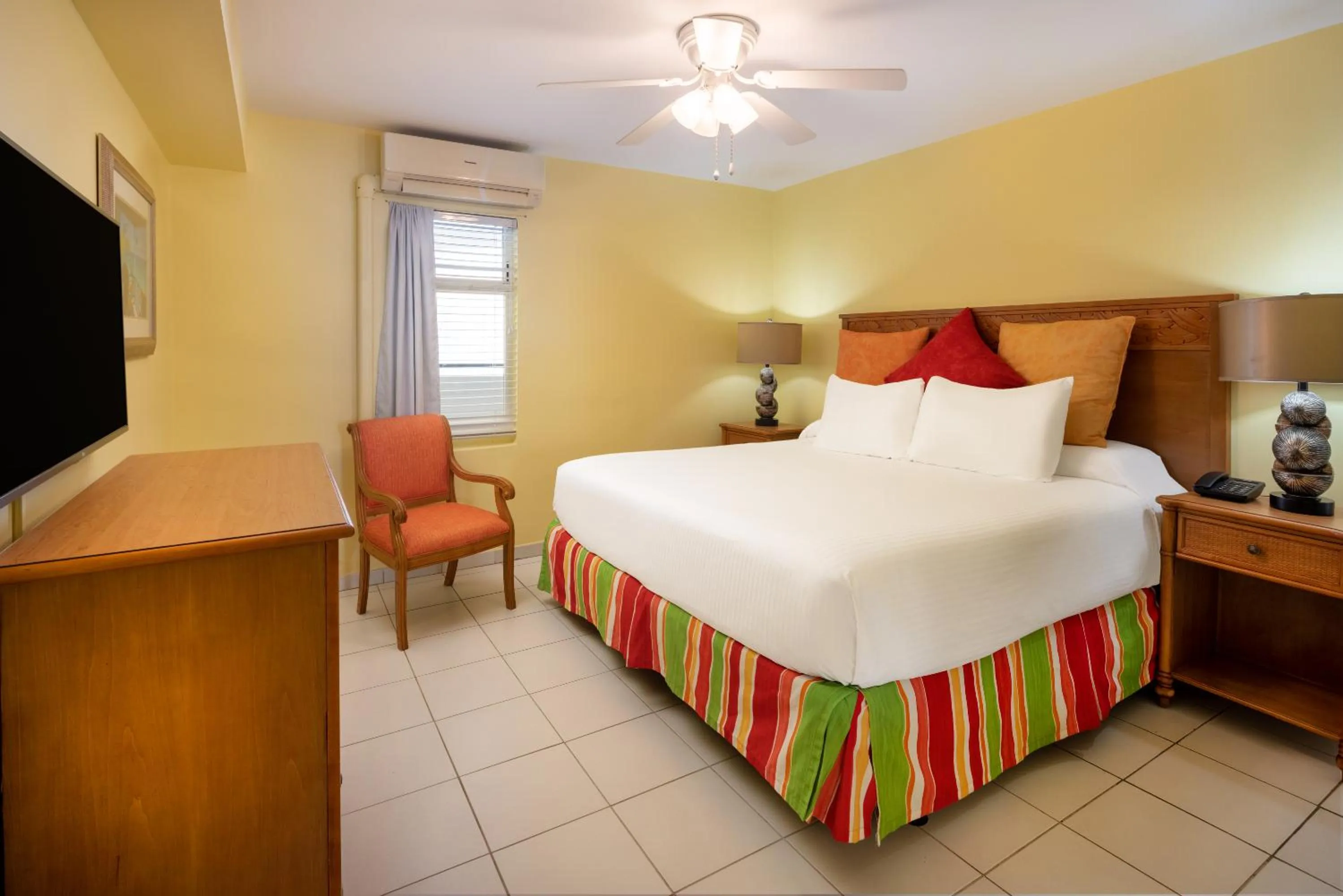 Bed in The Atrium Beach Resort and Spa Sint Maarten, Ascend Hotel Collection