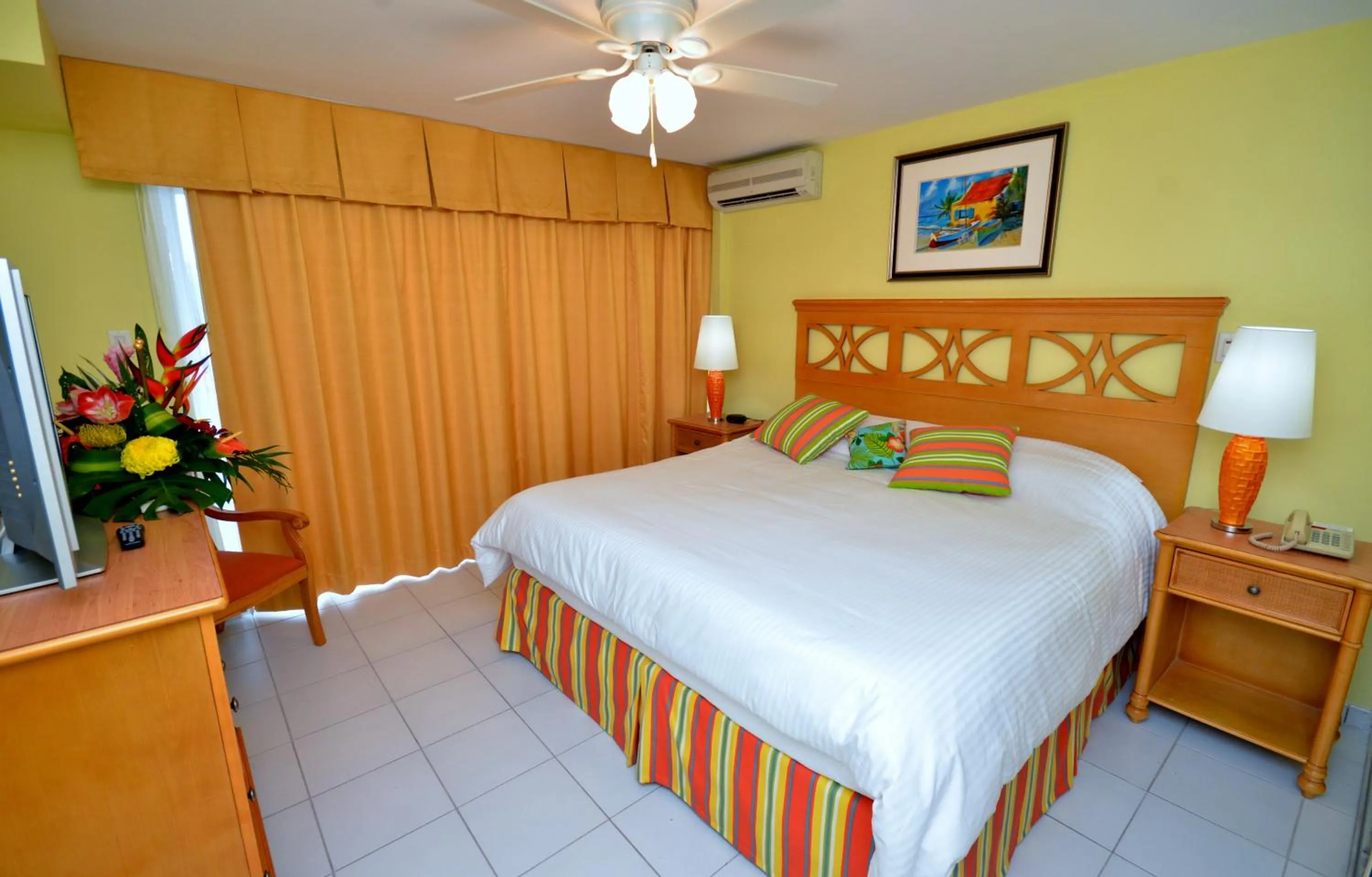 Bedroom, Bed in The Atrium Beach Resort and Spa Sint Maarten, Ascend Hotel Collection
