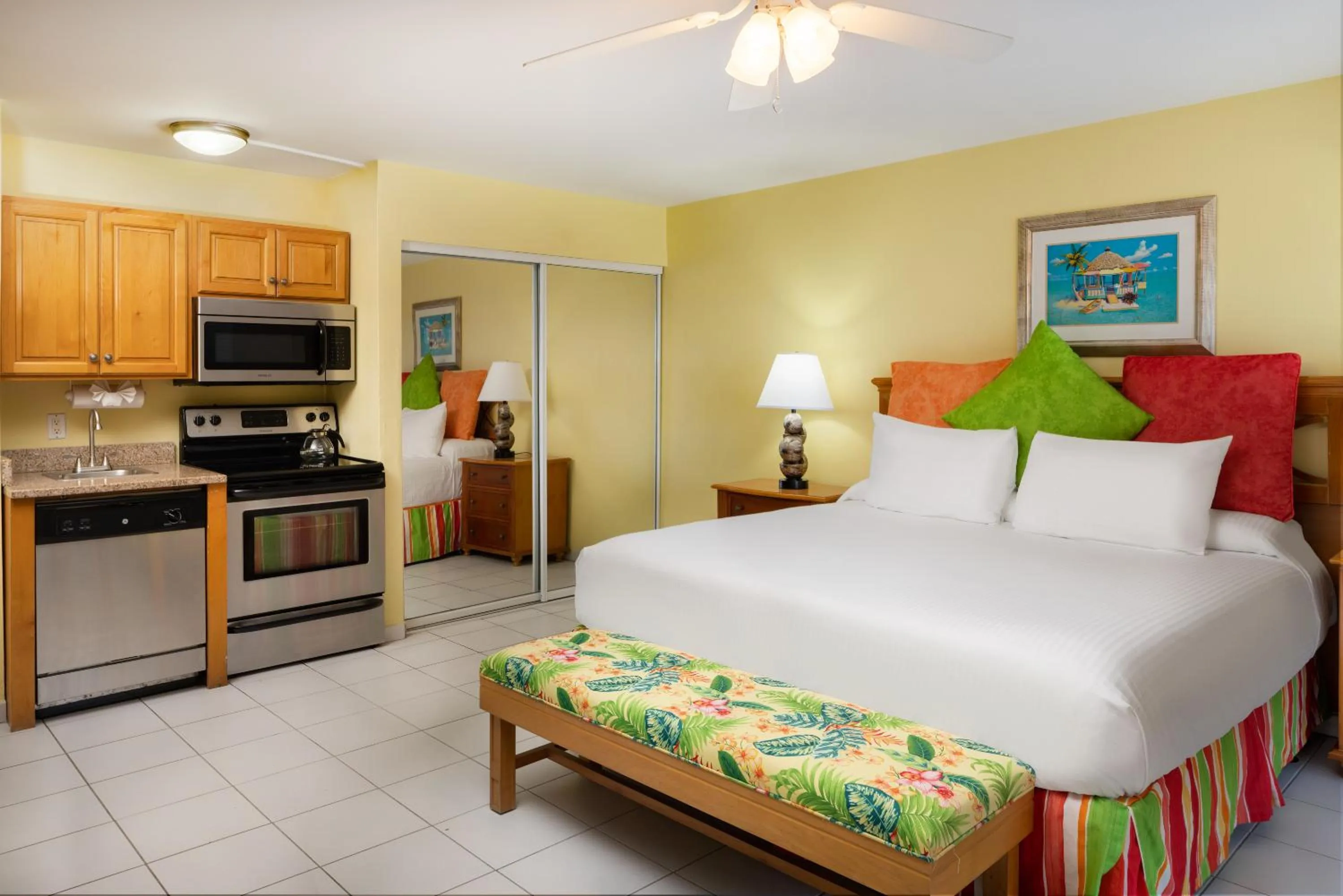 Bed in The Atrium Beach Resort and Spa Sint Maarten, Ascend Hotel Collection