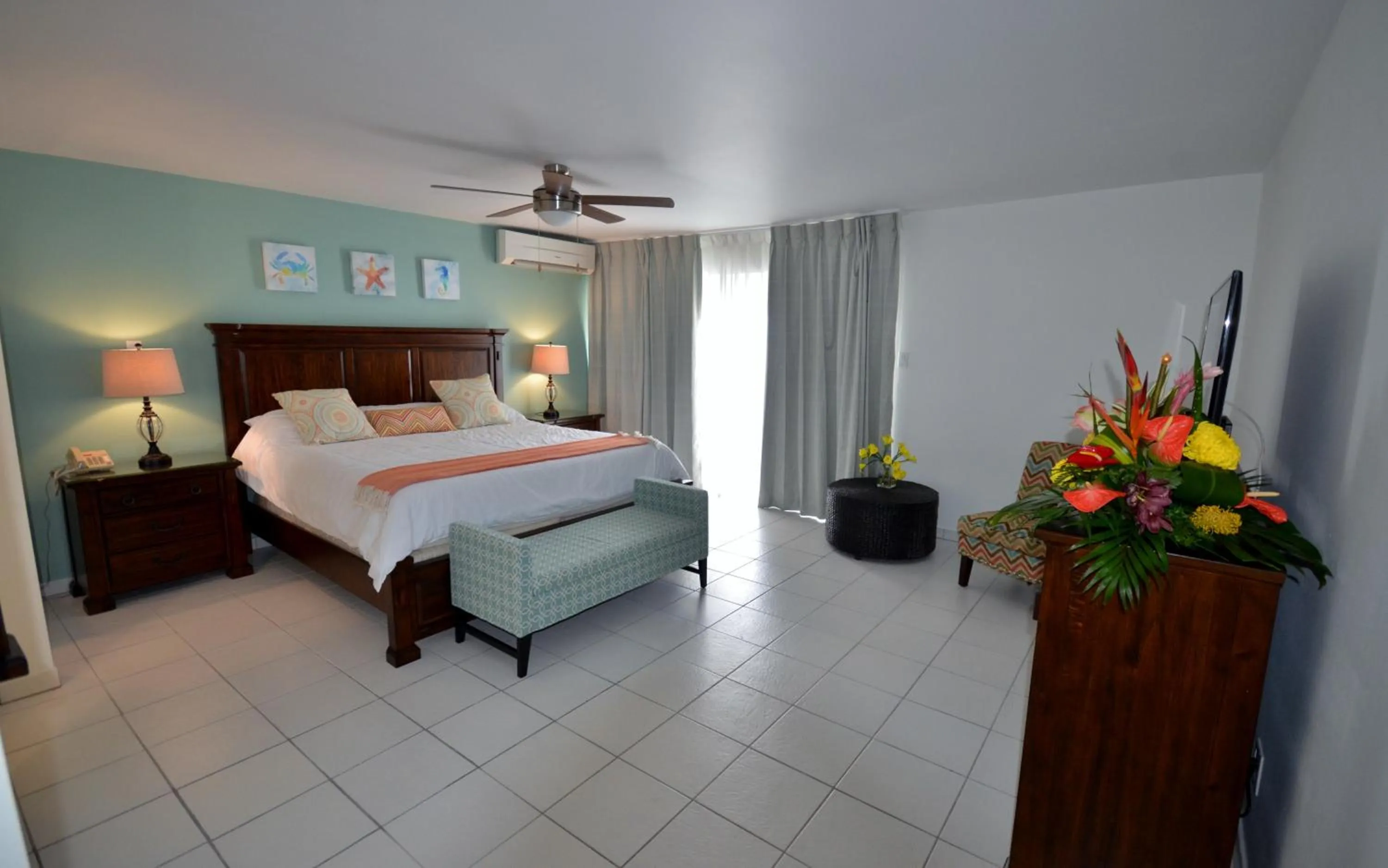 Bedroom, Bed in The Atrium Beach Resort and Spa Sint Maarten, Ascend Hotel Collection