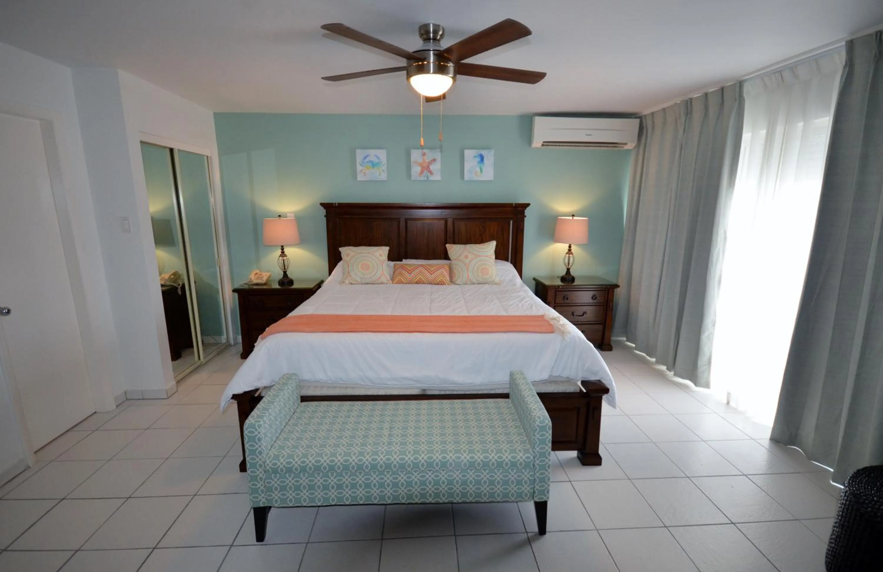 Bedroom, Bed in The Atrium Beach Resort and Spa Sint Maarten, Ascend Hotel Collection