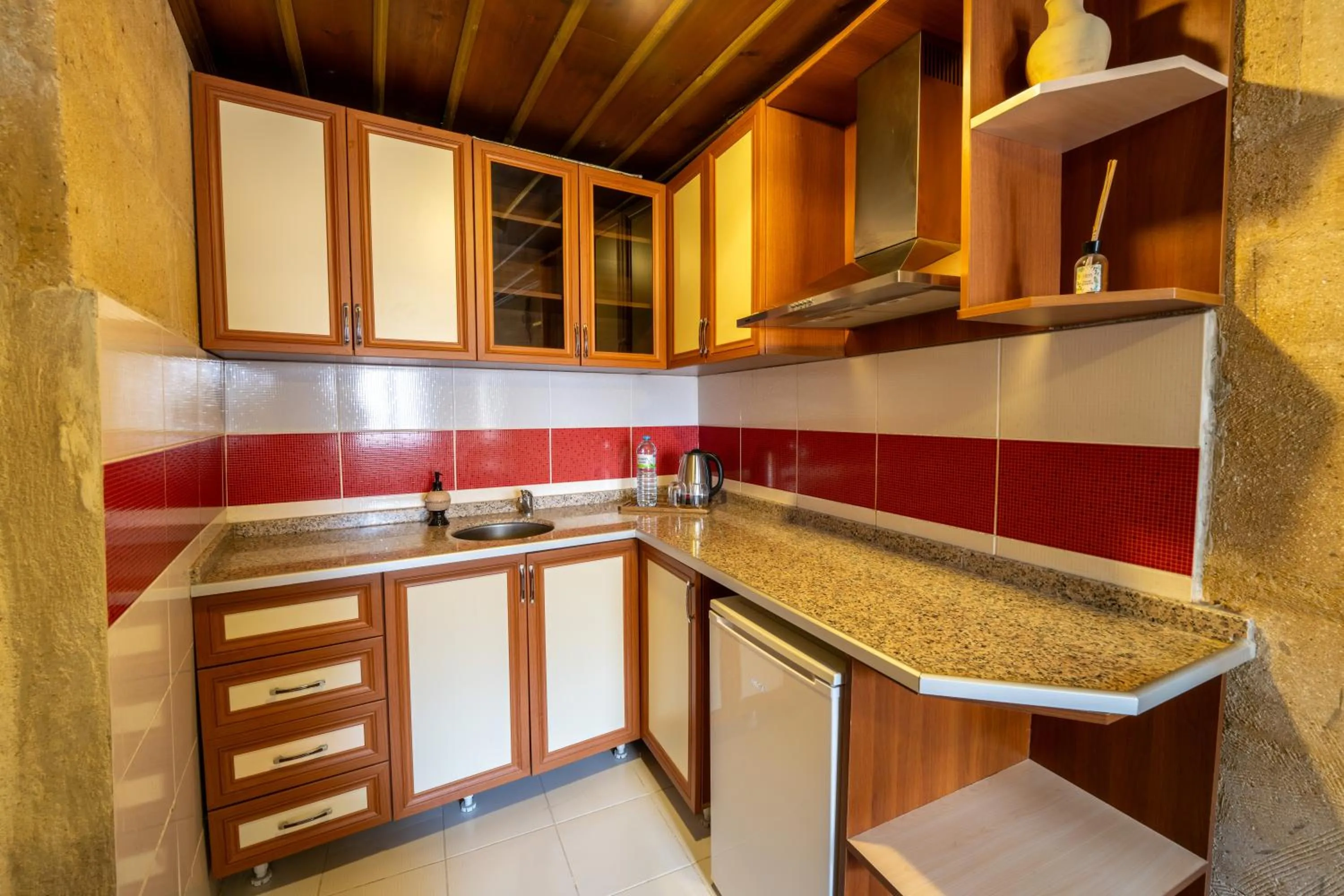 kitchen in Asyada Suites Hotel
