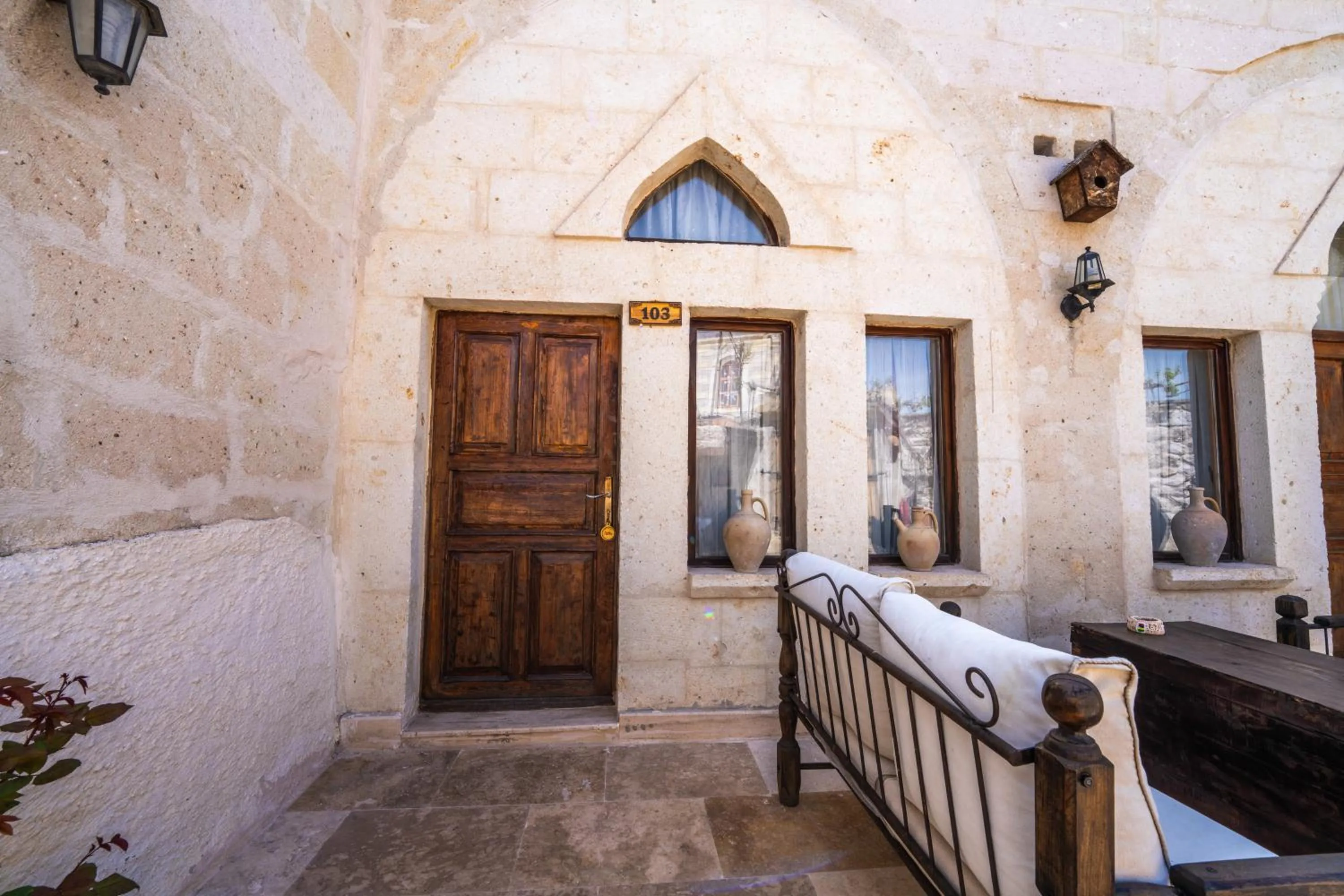 Facade/entrance in Asyada Suites Hotel