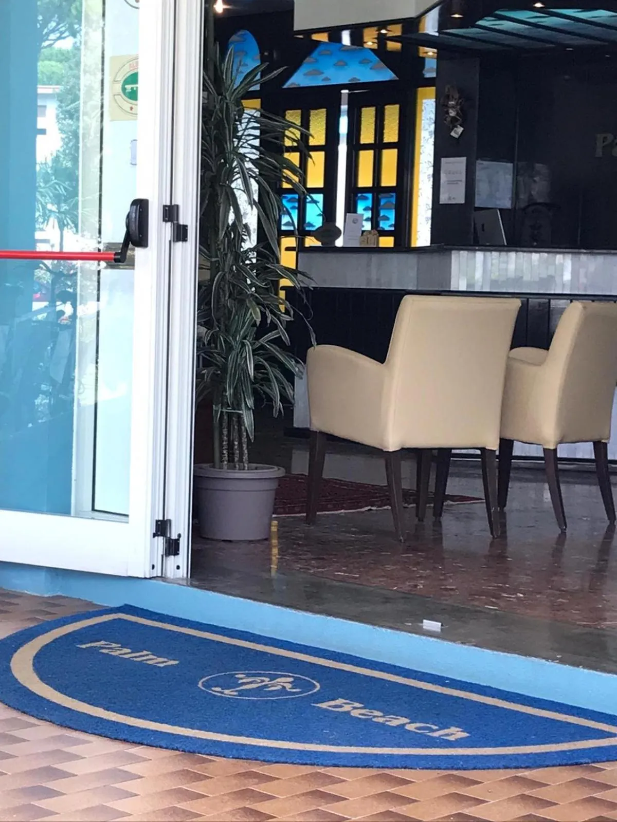 Lobby or reception in Hotel Palm Beach