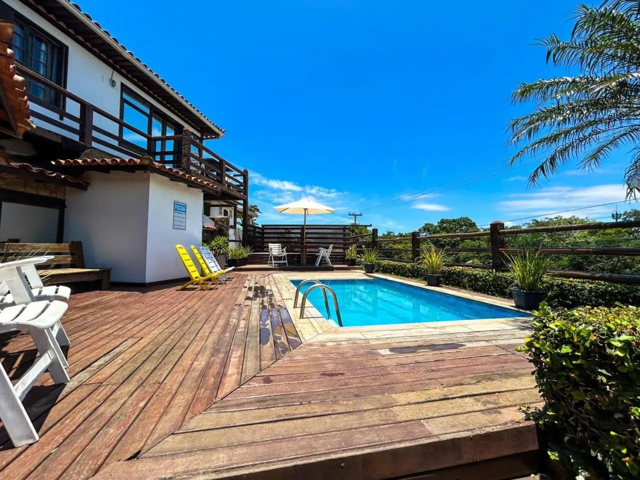 Swimming pool in Pousada Solar de Búzios