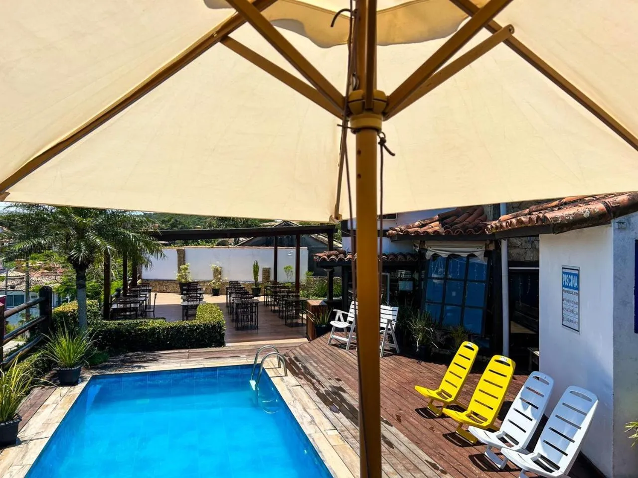 Swimming pool in Pousada Solar de Búzios