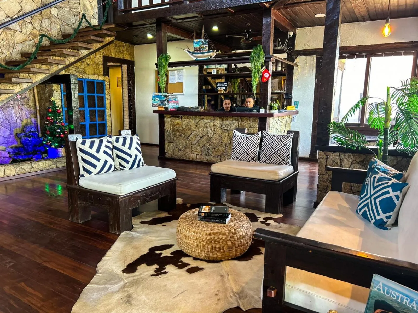 Lobby or reception in Pousada Solar de Búzios