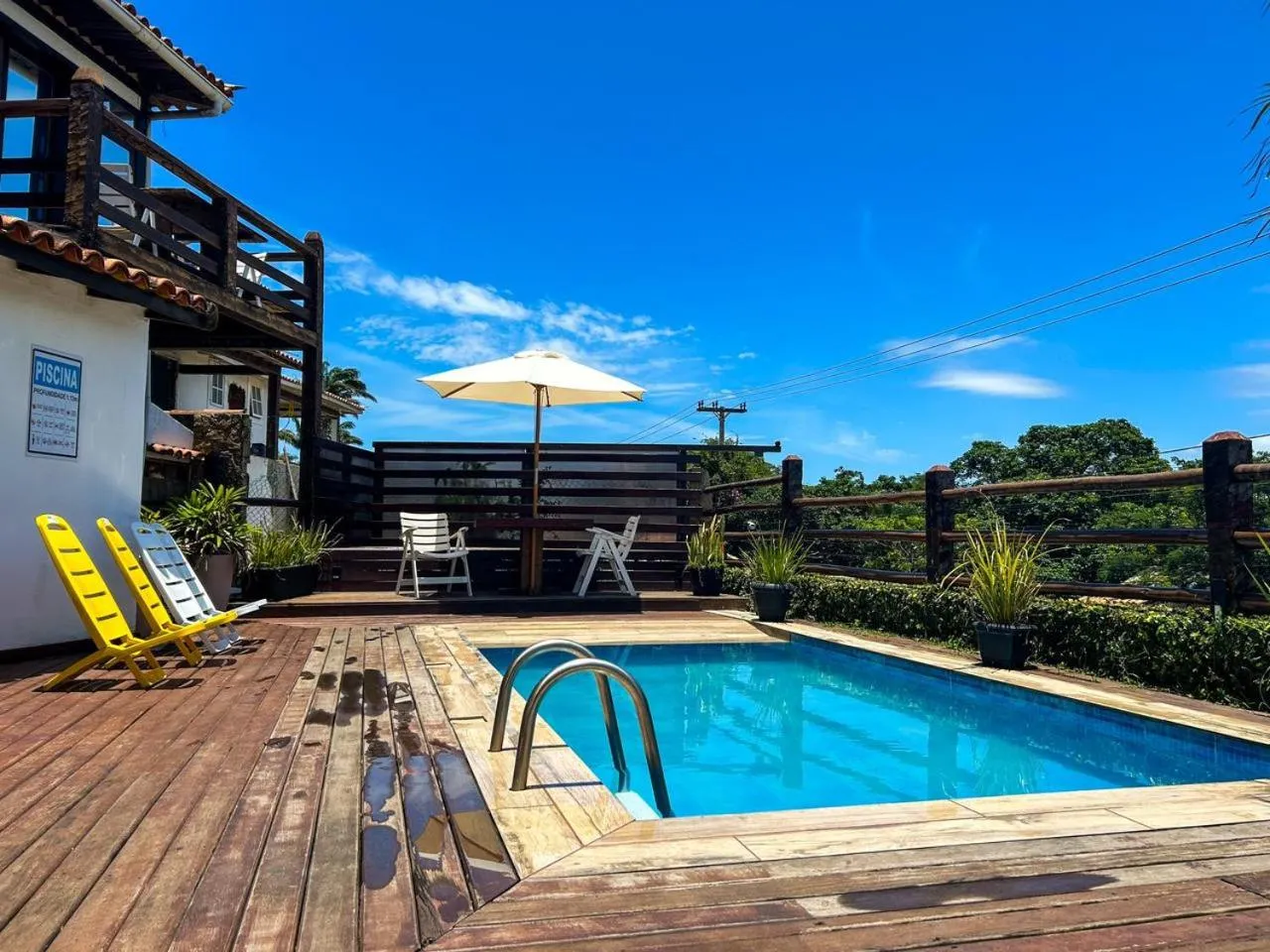 Swimming pool in Pousada Solar de Búzios