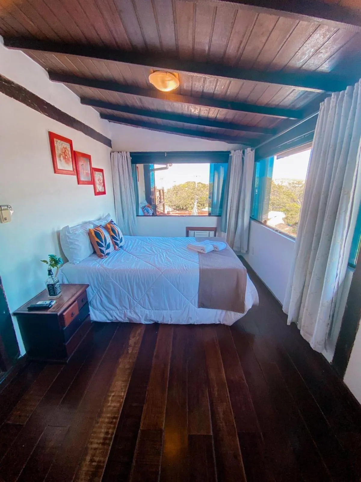 Bedroom, Bed in Pousada Solar de Búzios