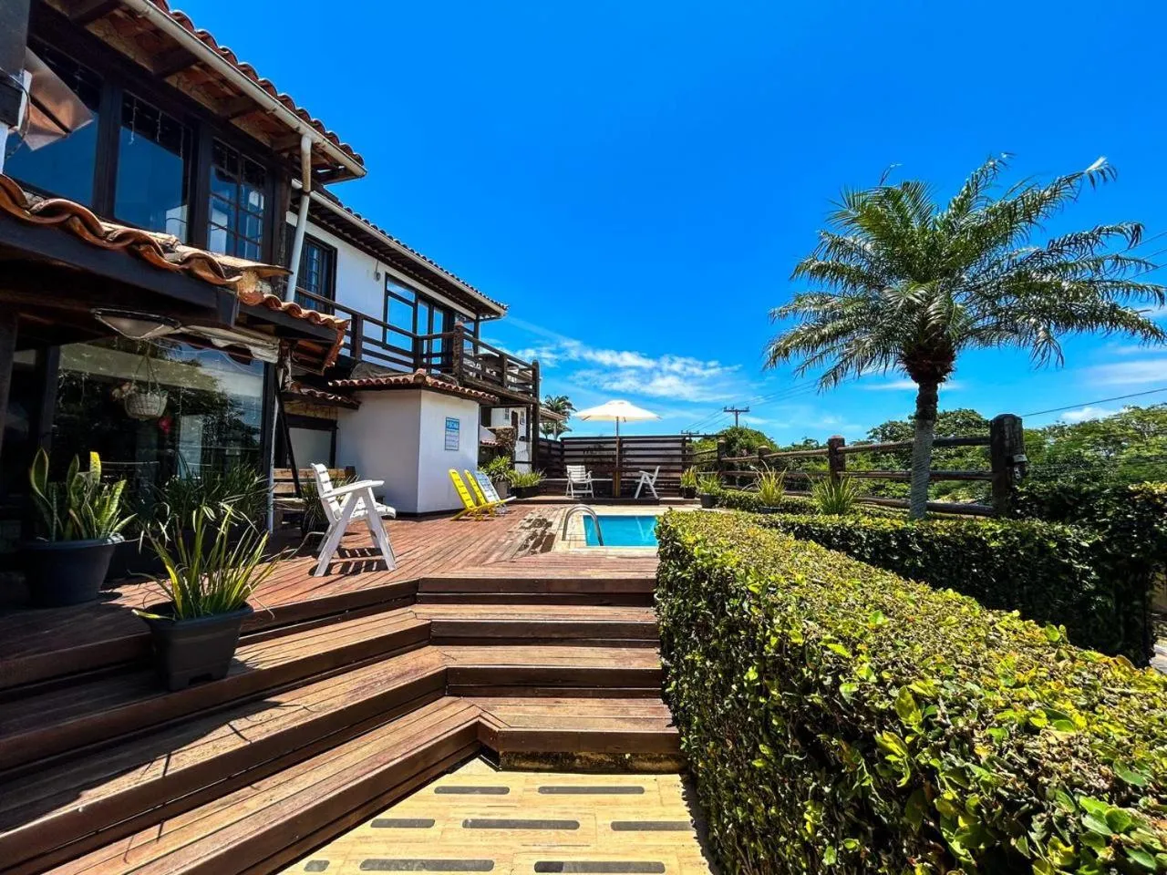 Swimming pool in Pousada Solar de Búzios