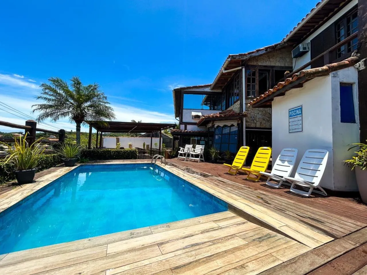 Swimming pool in Pousada Solar de Búzios