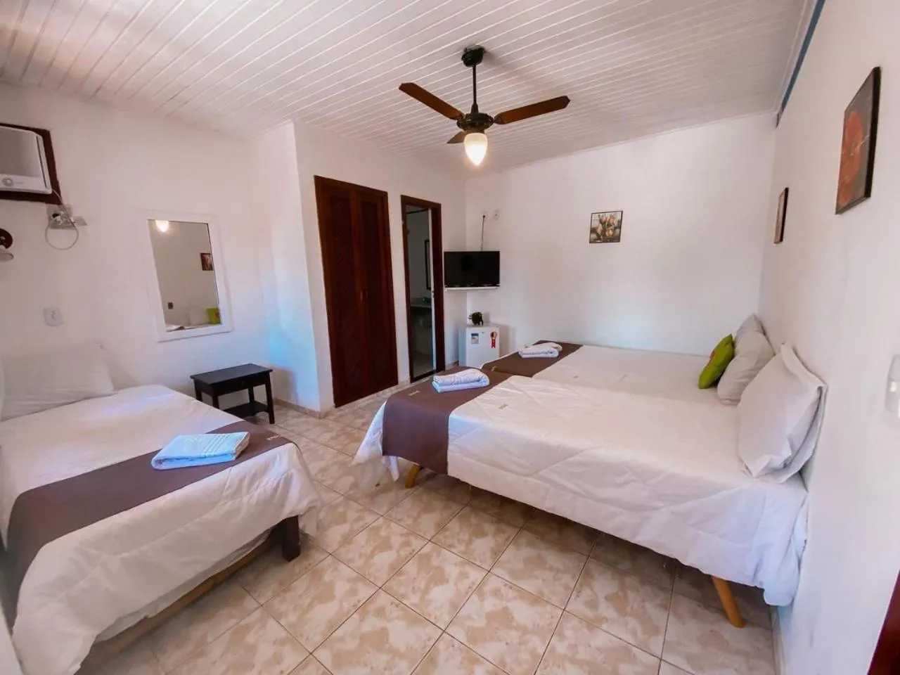 Bedroom, Bed in Pousada Solar de Búzios