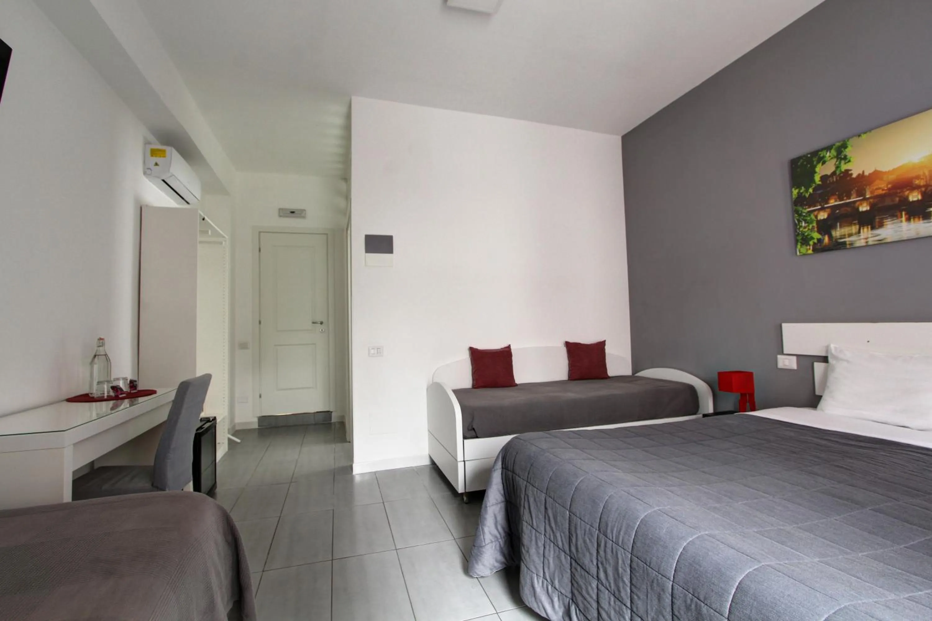 Bed in Vatican Central Suites