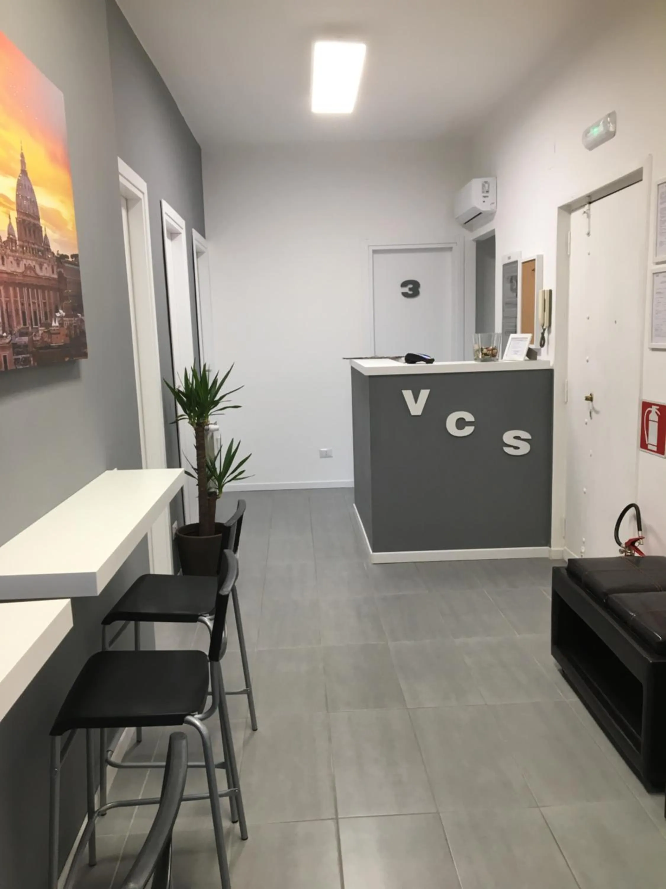 Lobby or reception in Vatican Central Suites