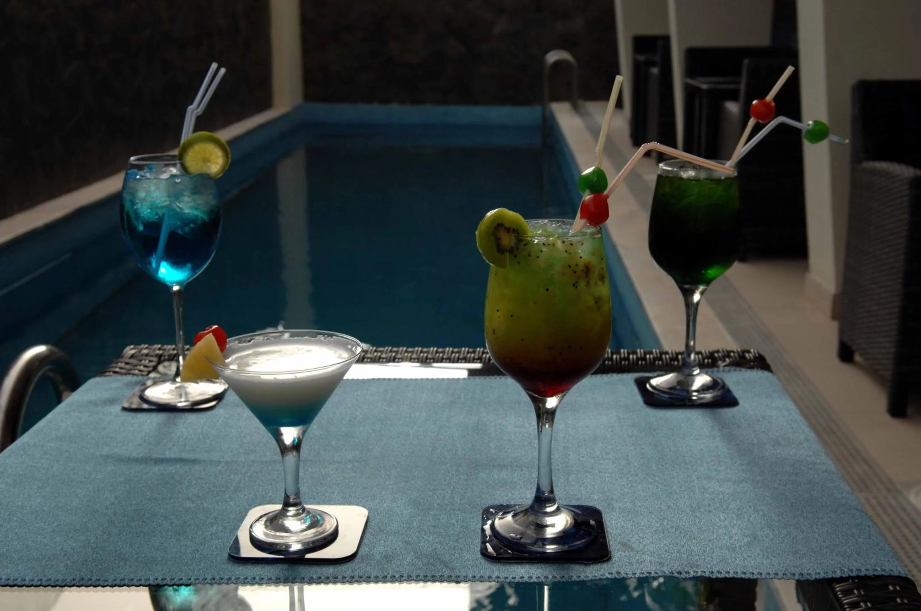 Drinks in Blue Marlin Hotel